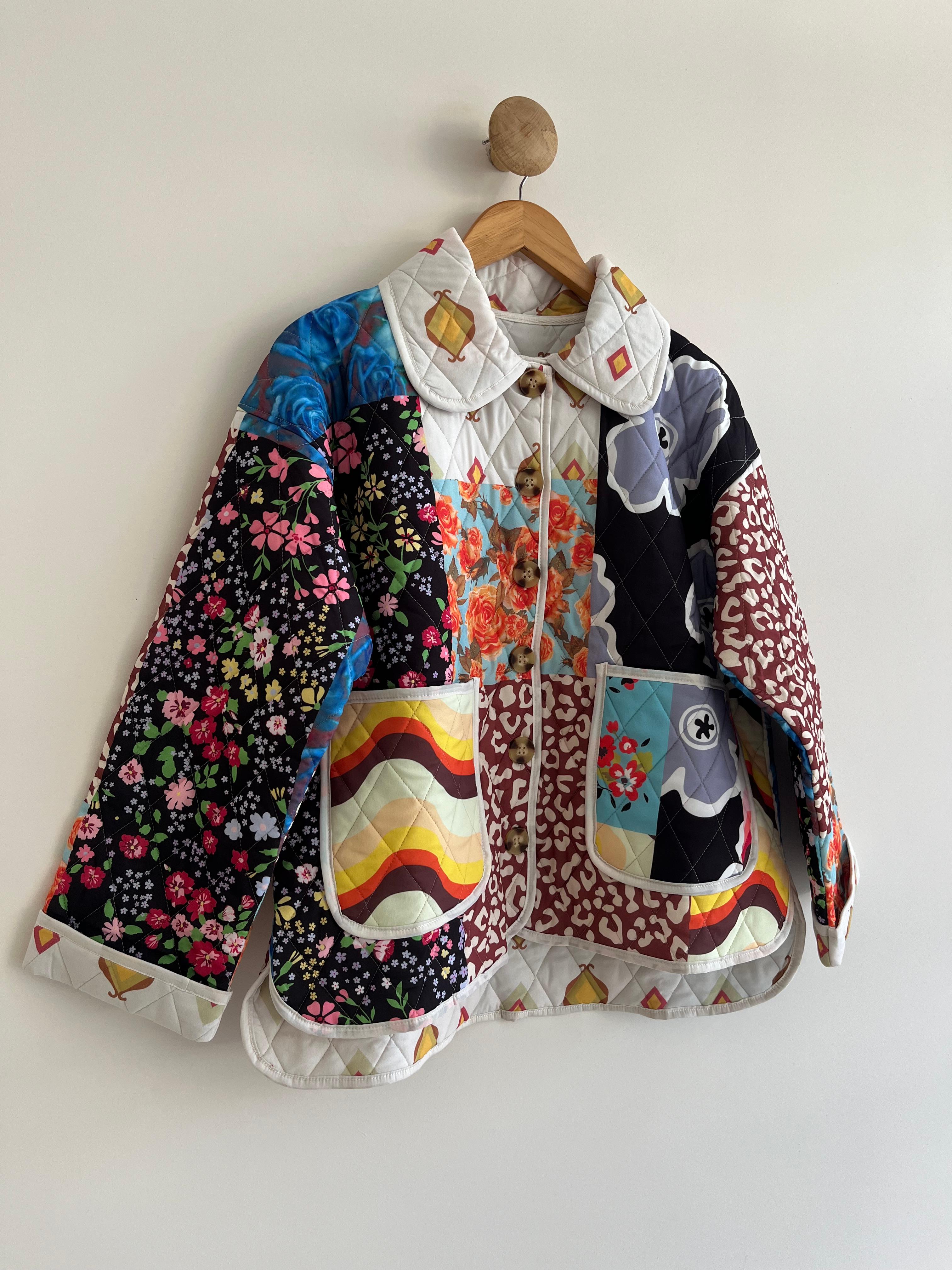 Patchwork Etnik Ceket