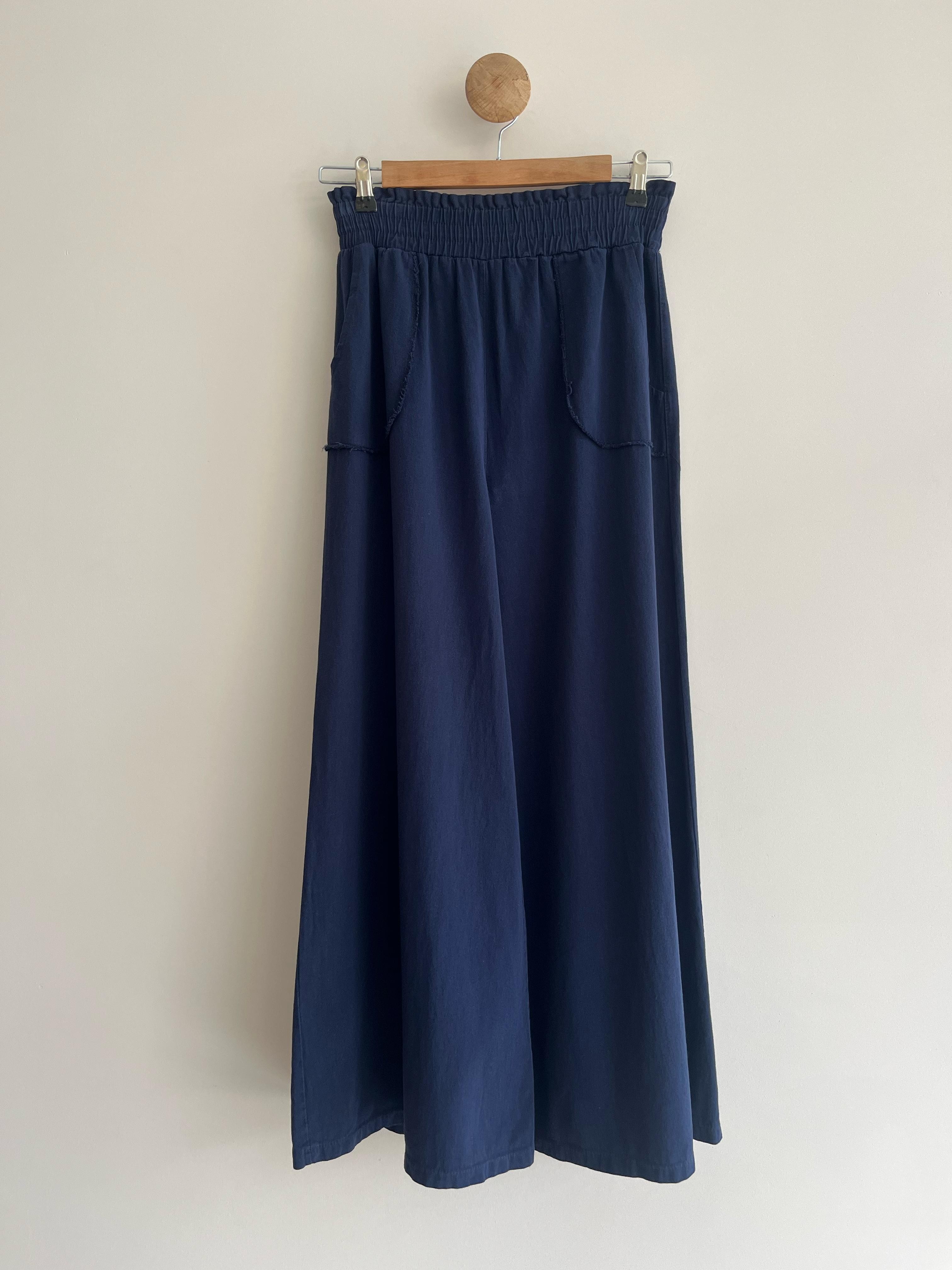 Pamuklu Gabardin İspanyol Paça Pant