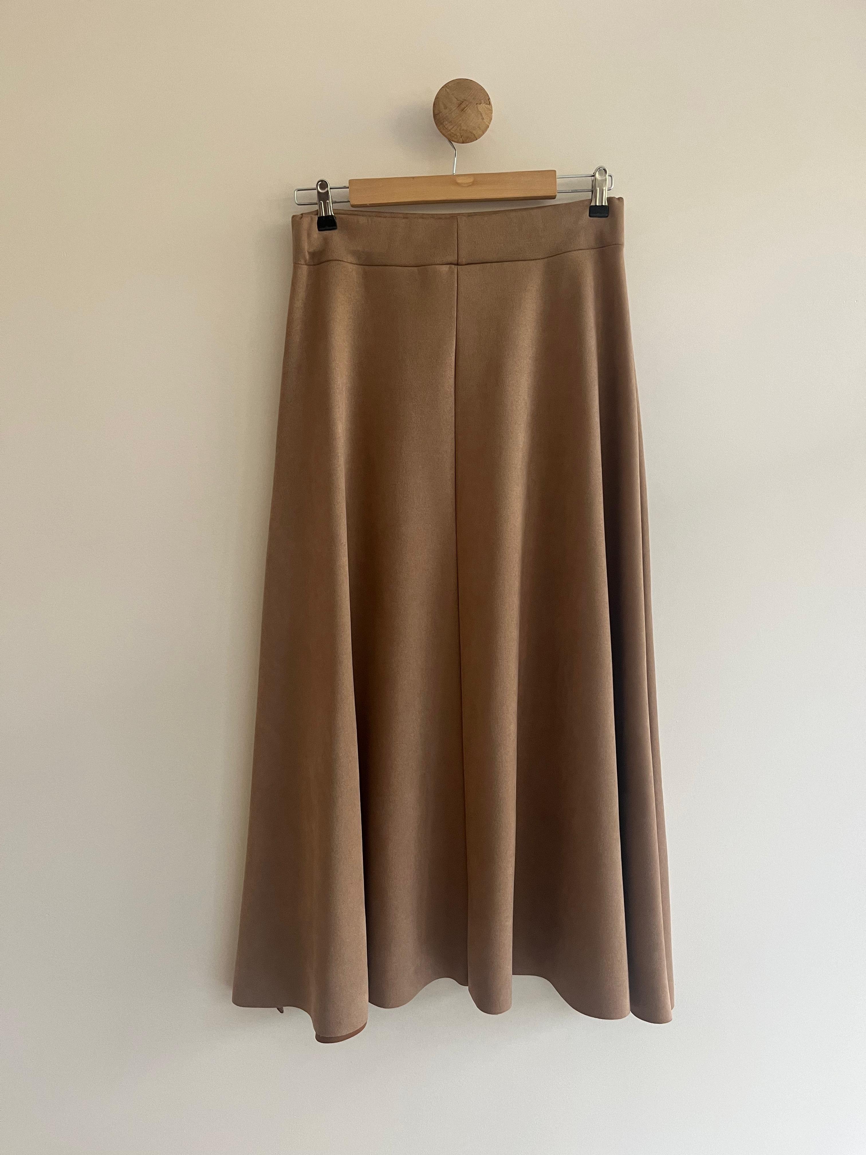 Suede Skirt 