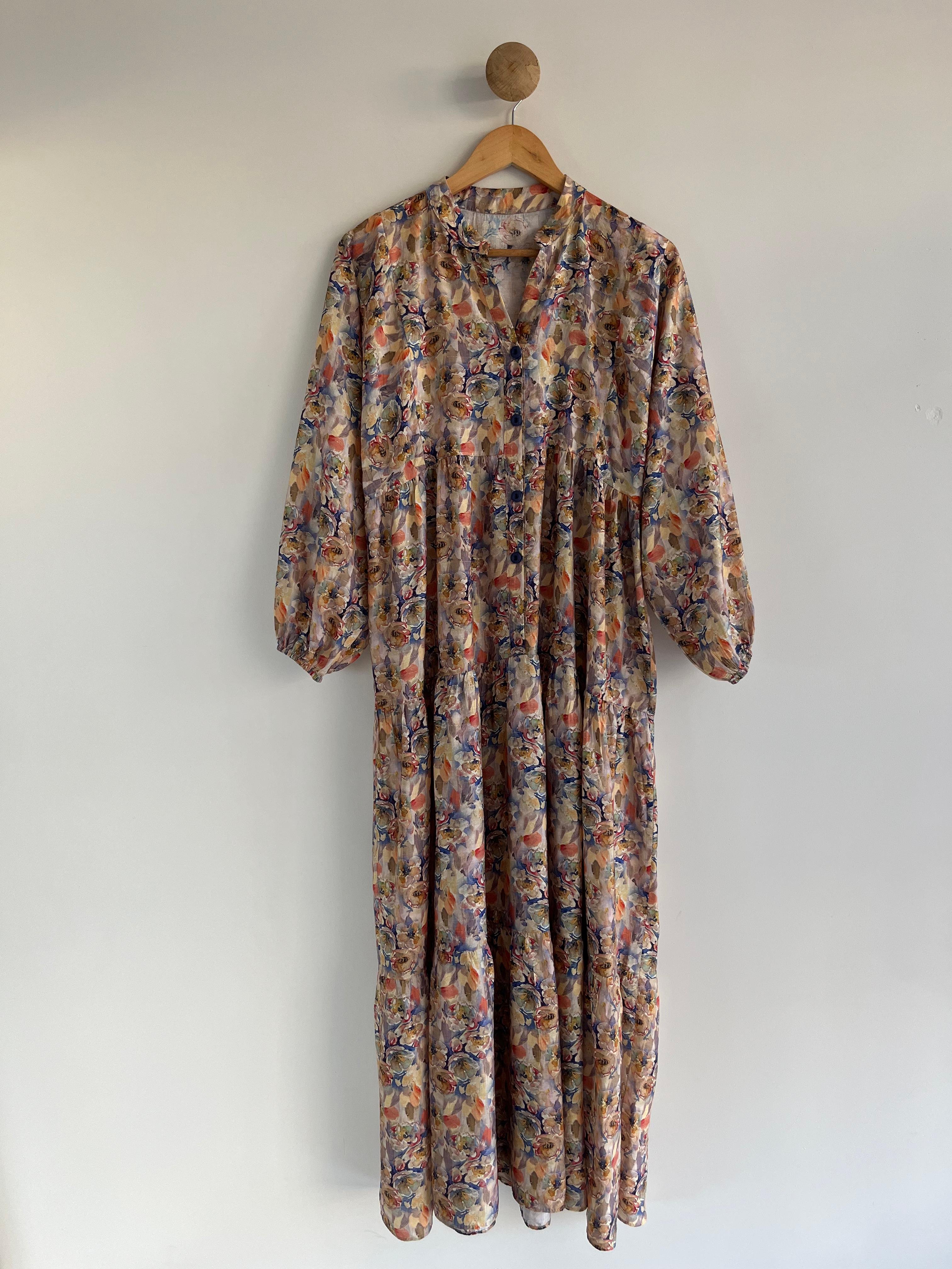 Rose Patterned Dress