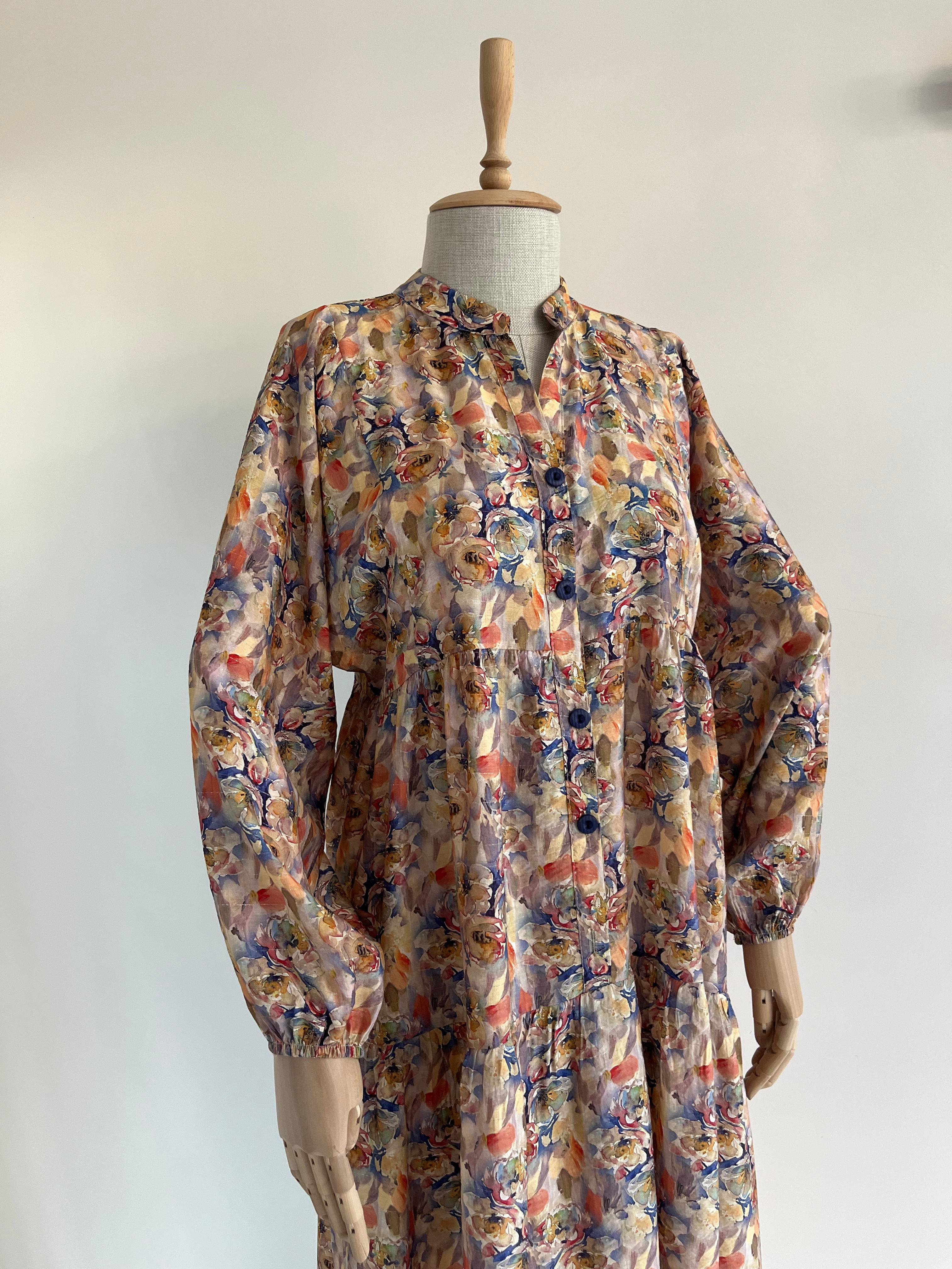 Rose Patterned Dress