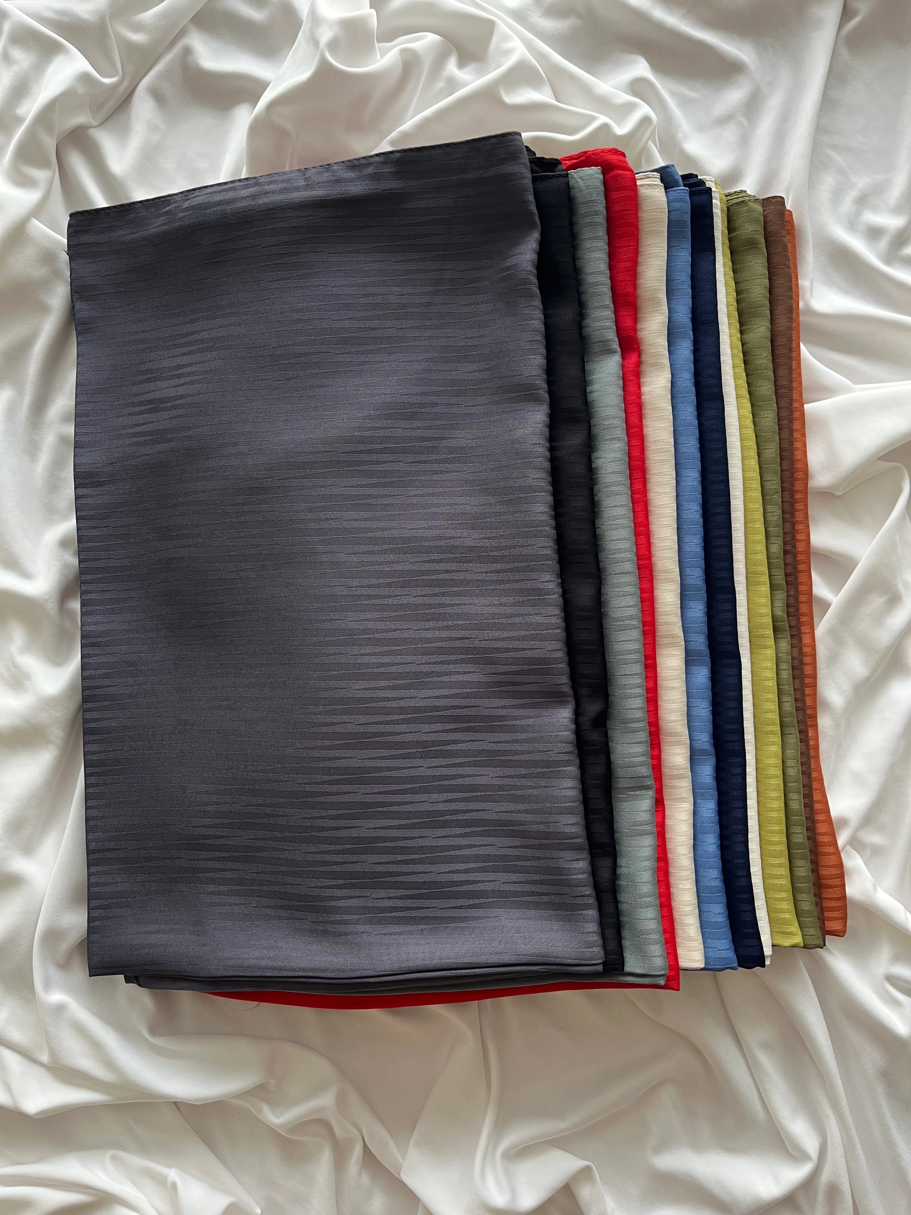 Jakarlı Pamuklu Şal