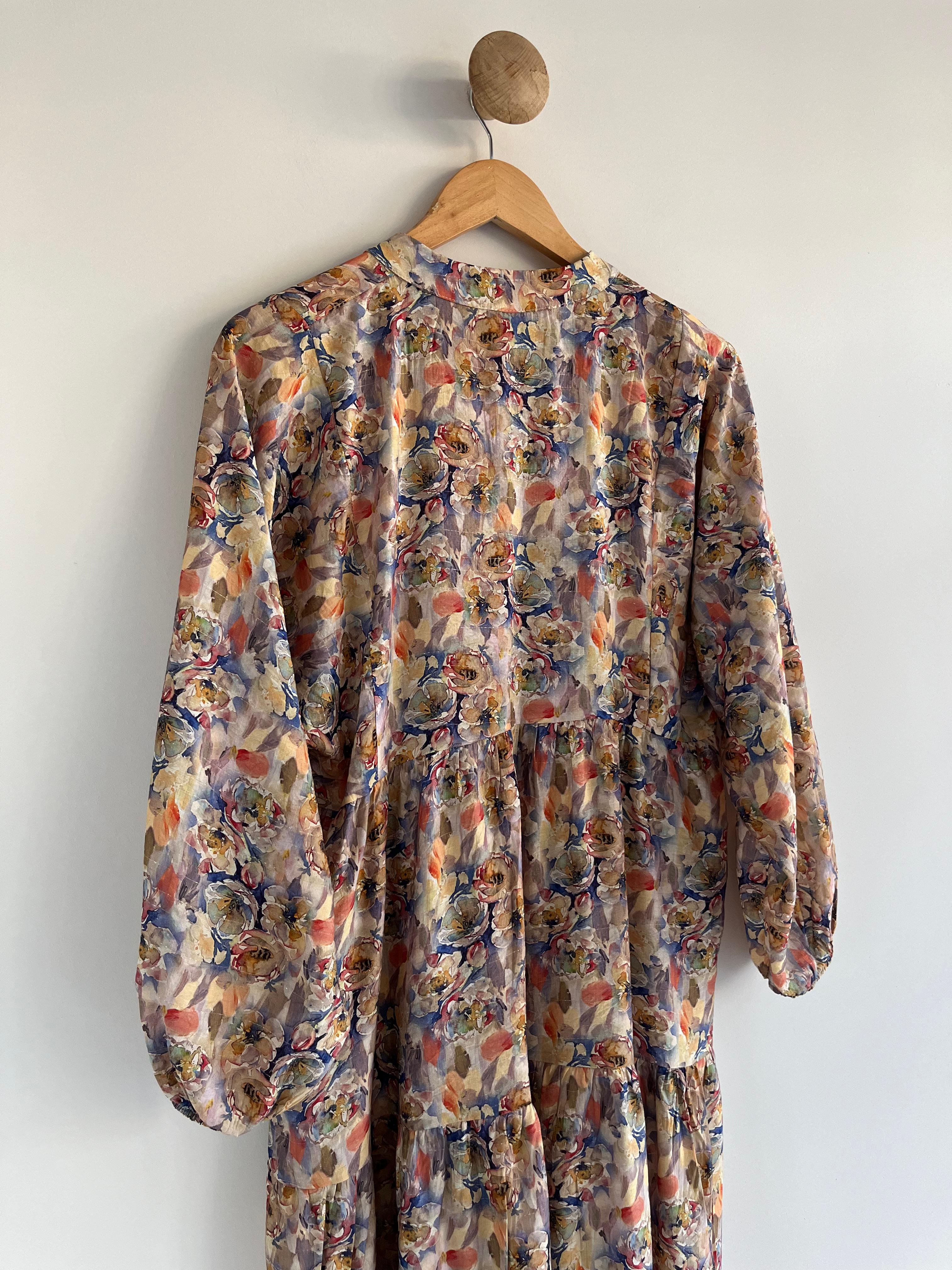 Rose Patterned Dress
