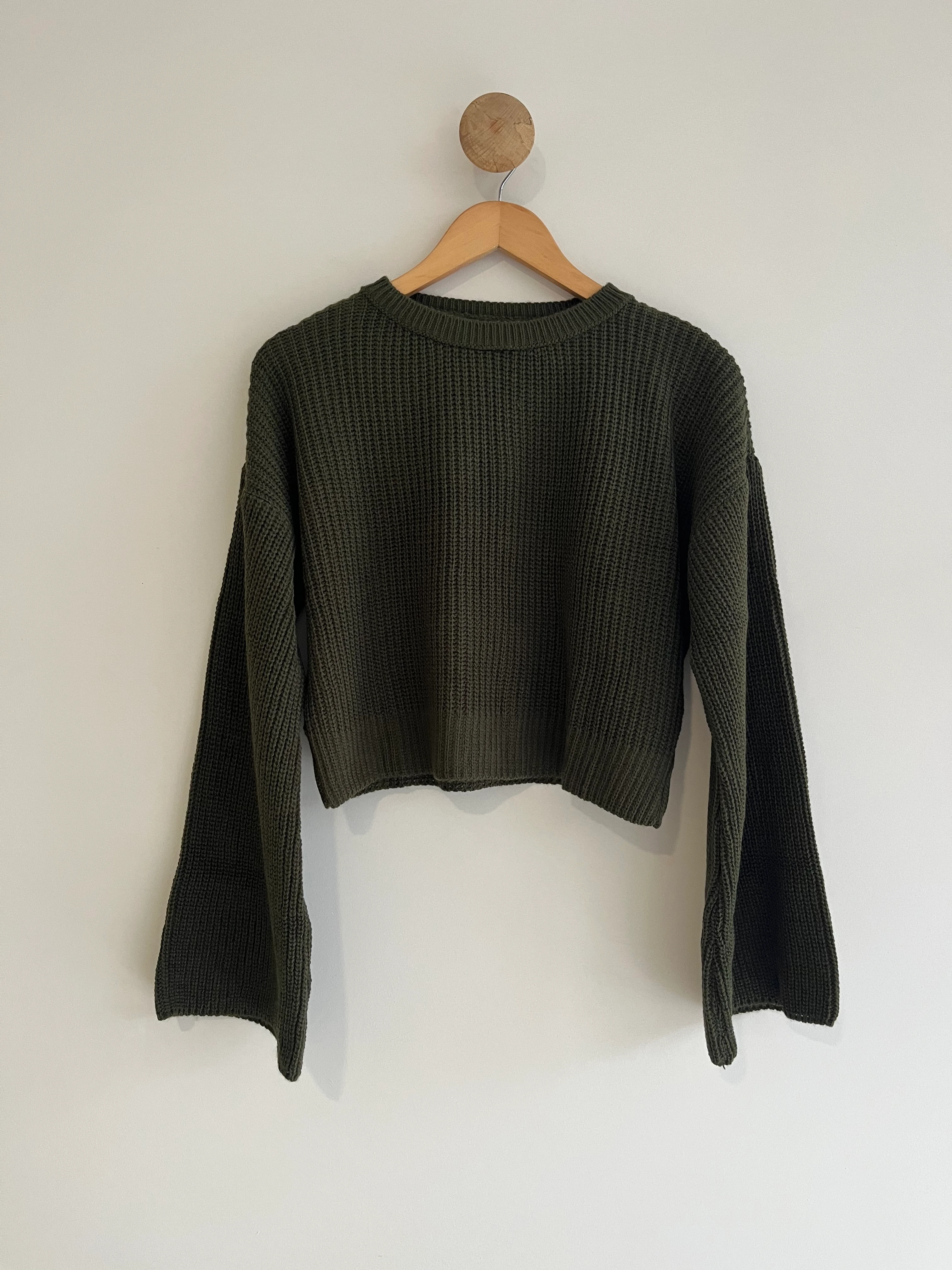 Geniş Kollu Triko Kazak