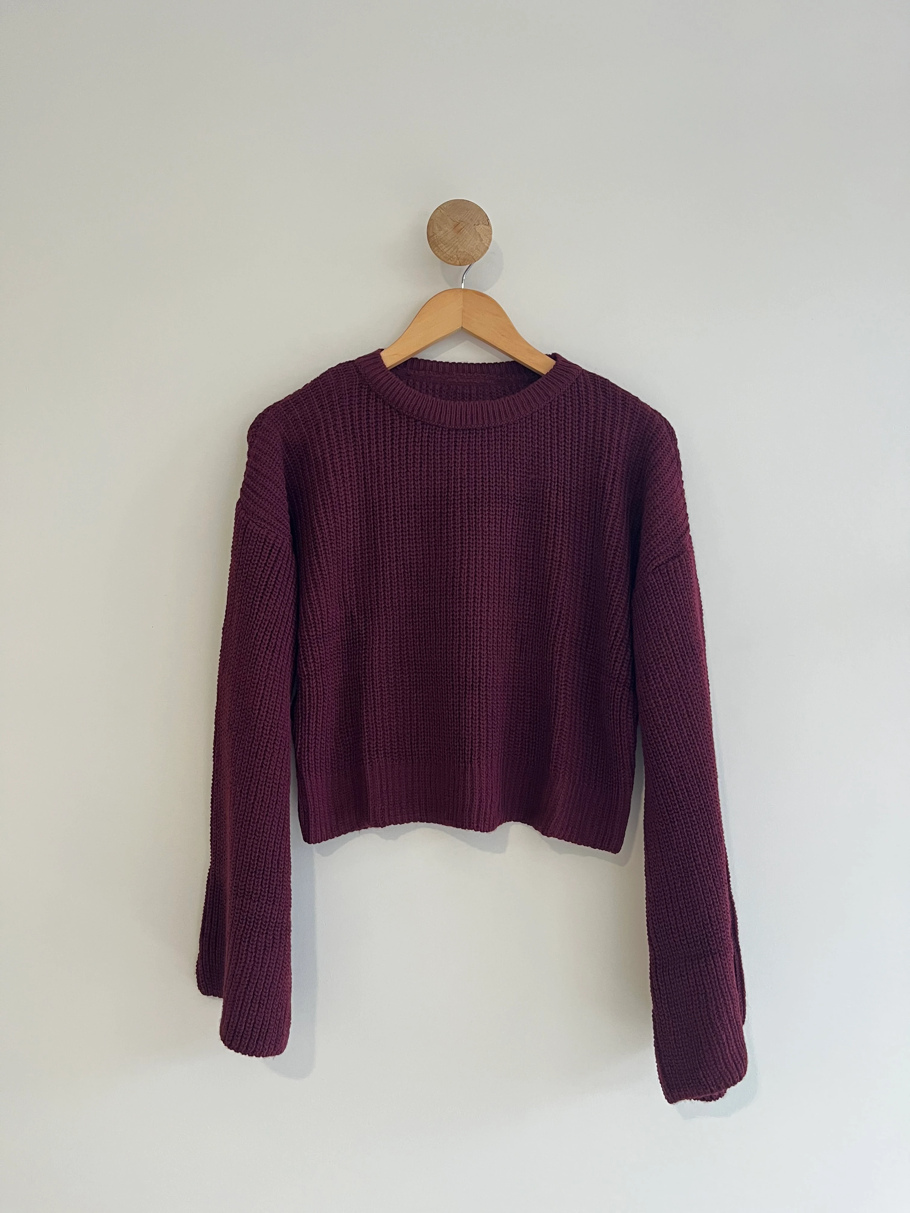 Geniş Kollu Triko Kazak