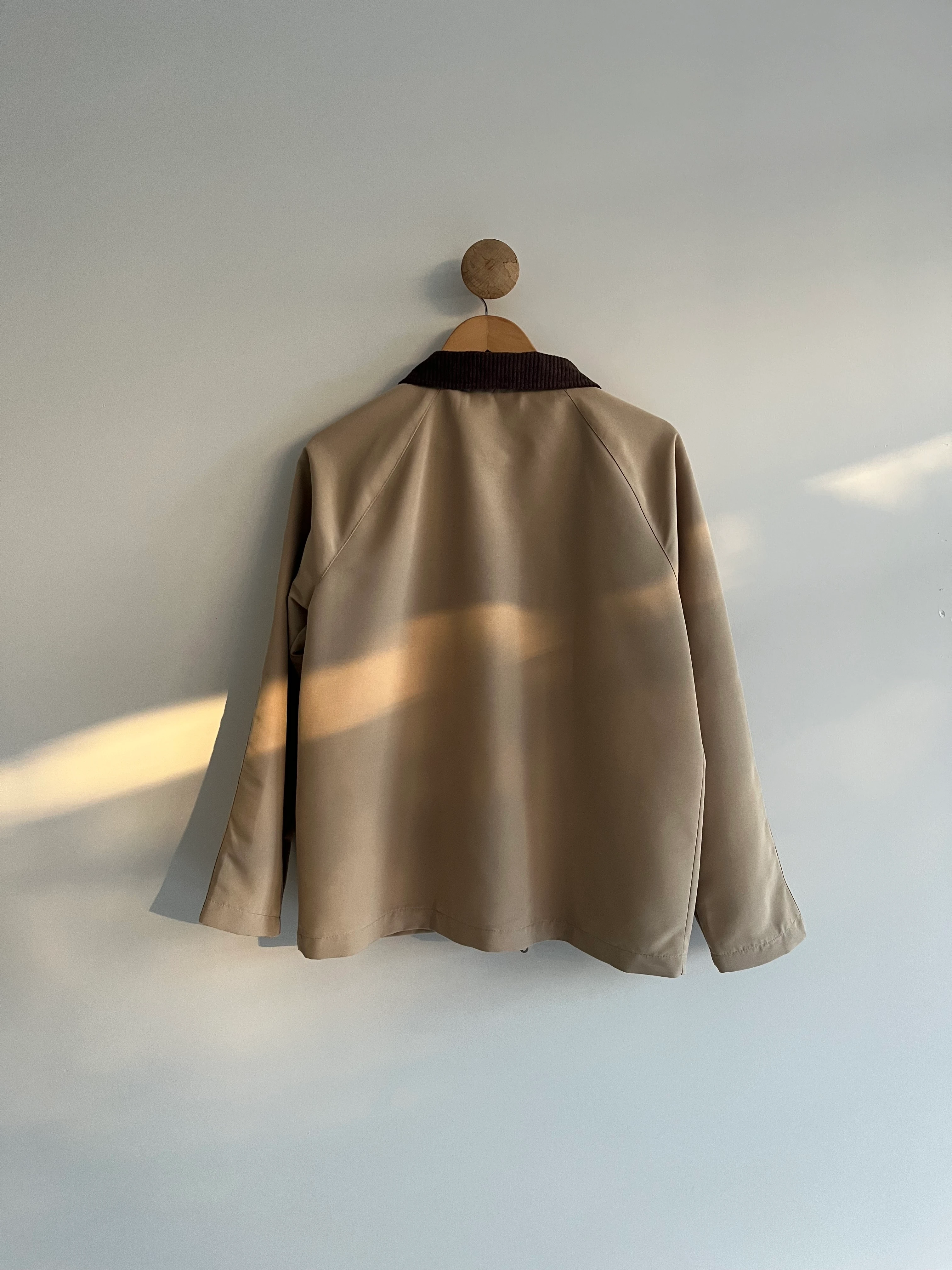 Kadife Yakalı Astarlı Ceket