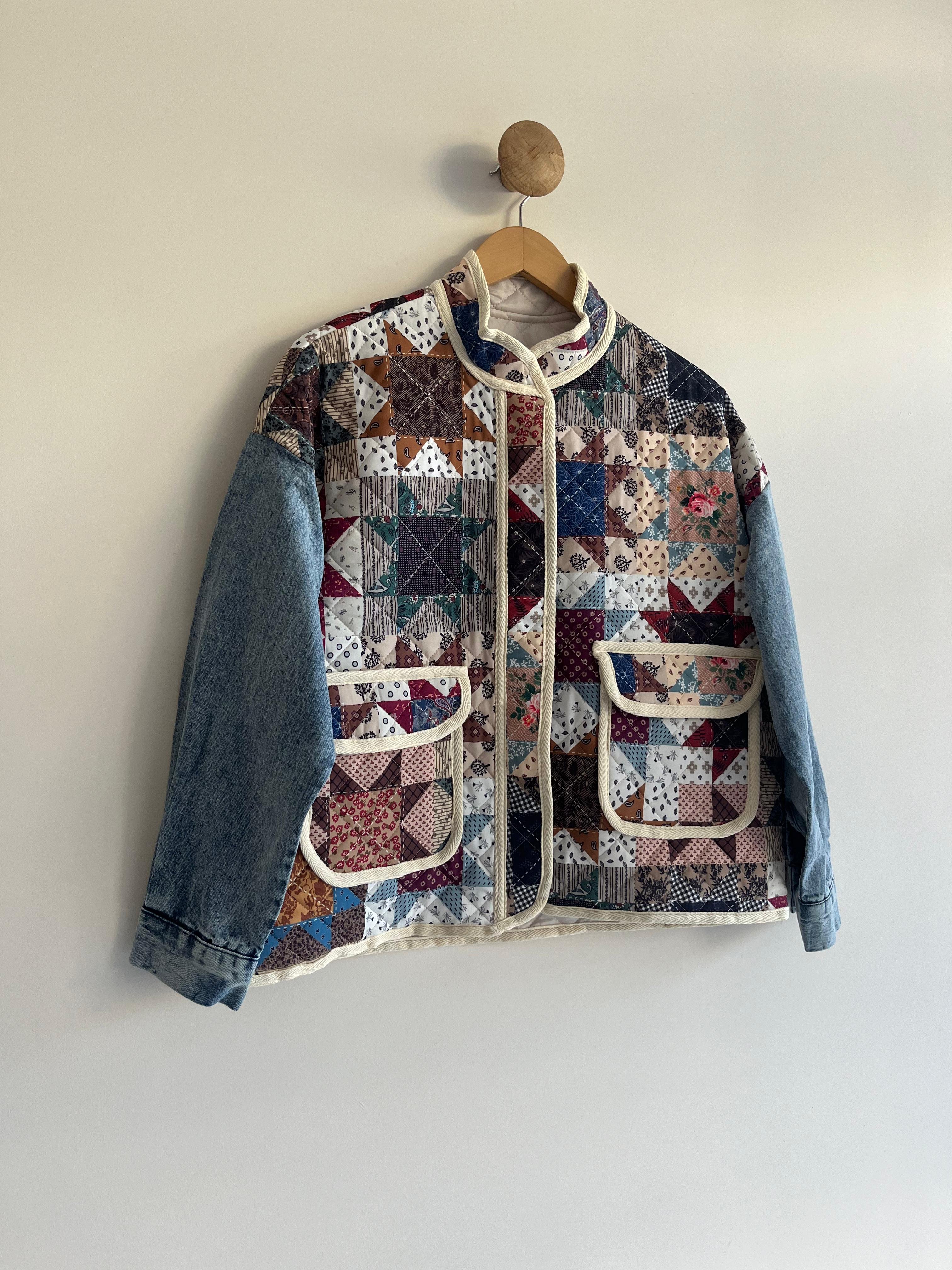 Patchwork Etnik Ceket