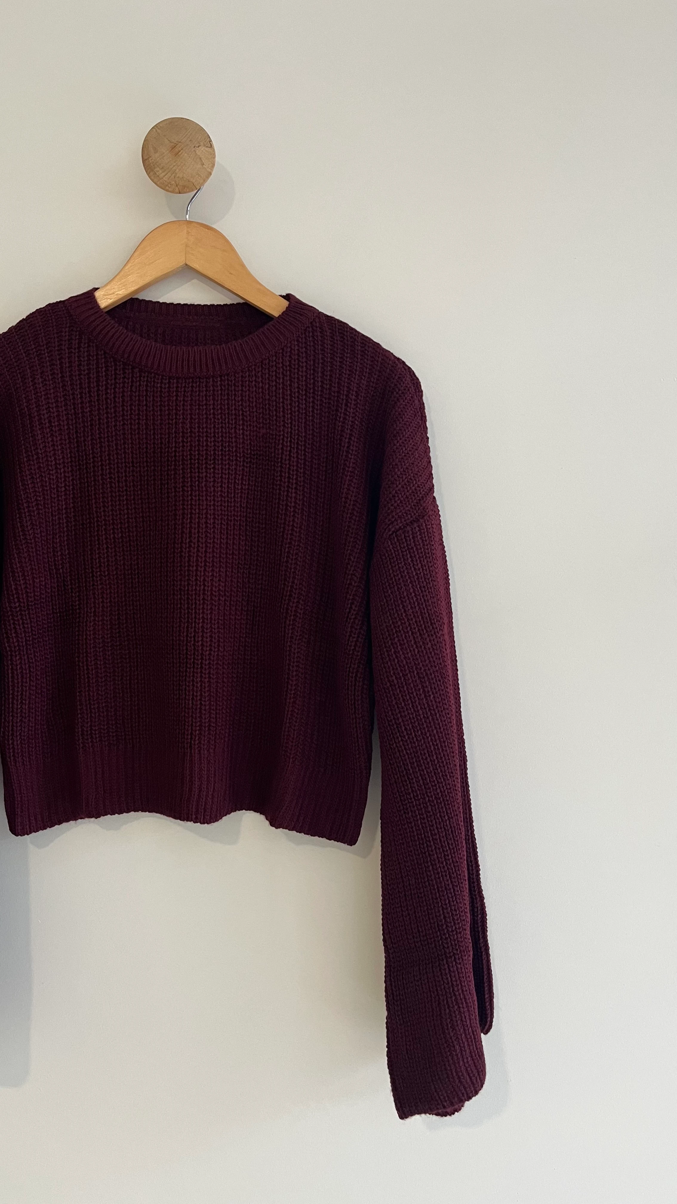 Geniş Kollu Triko Kazak