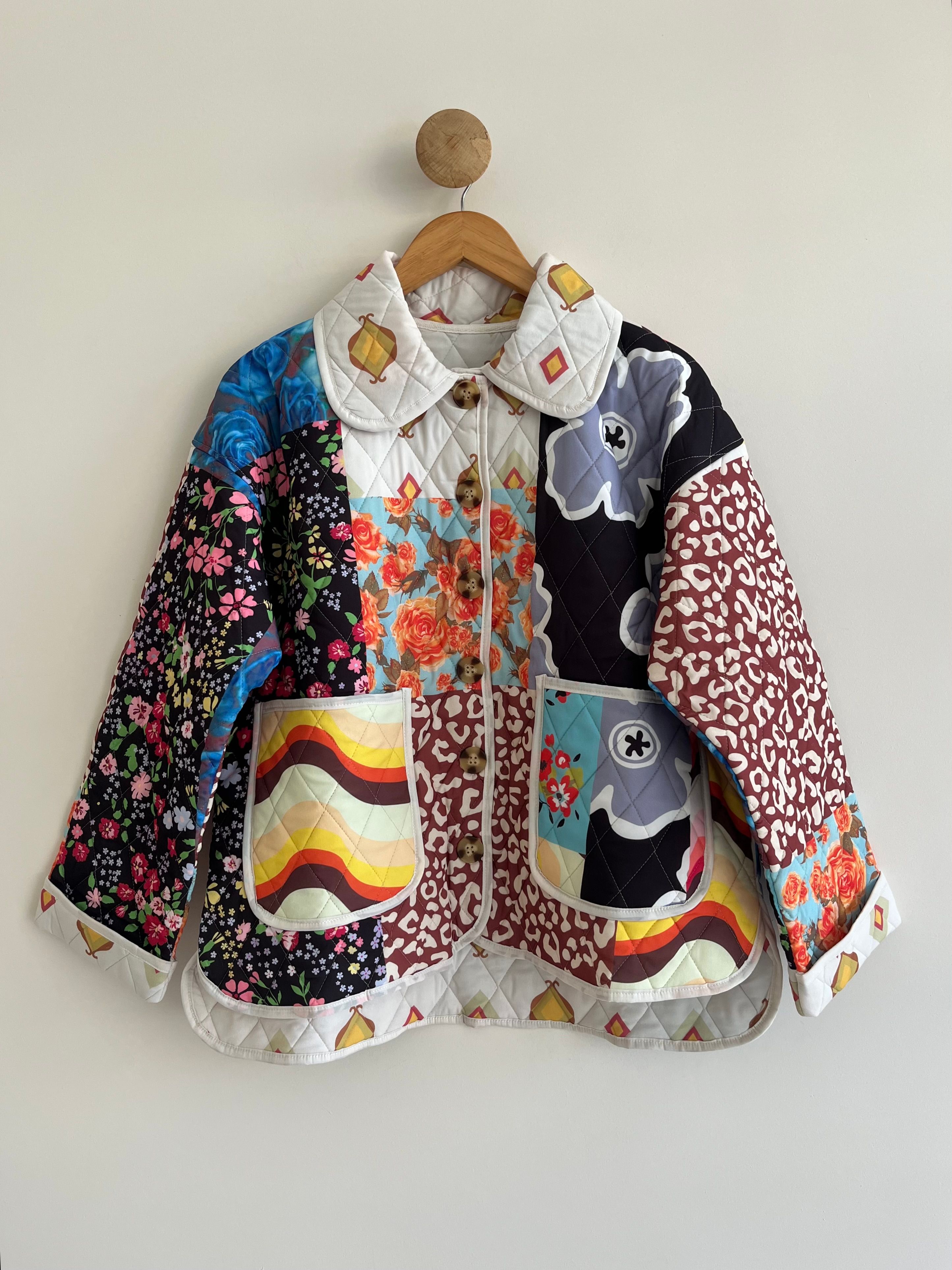 Patchwork Etnik Ceket