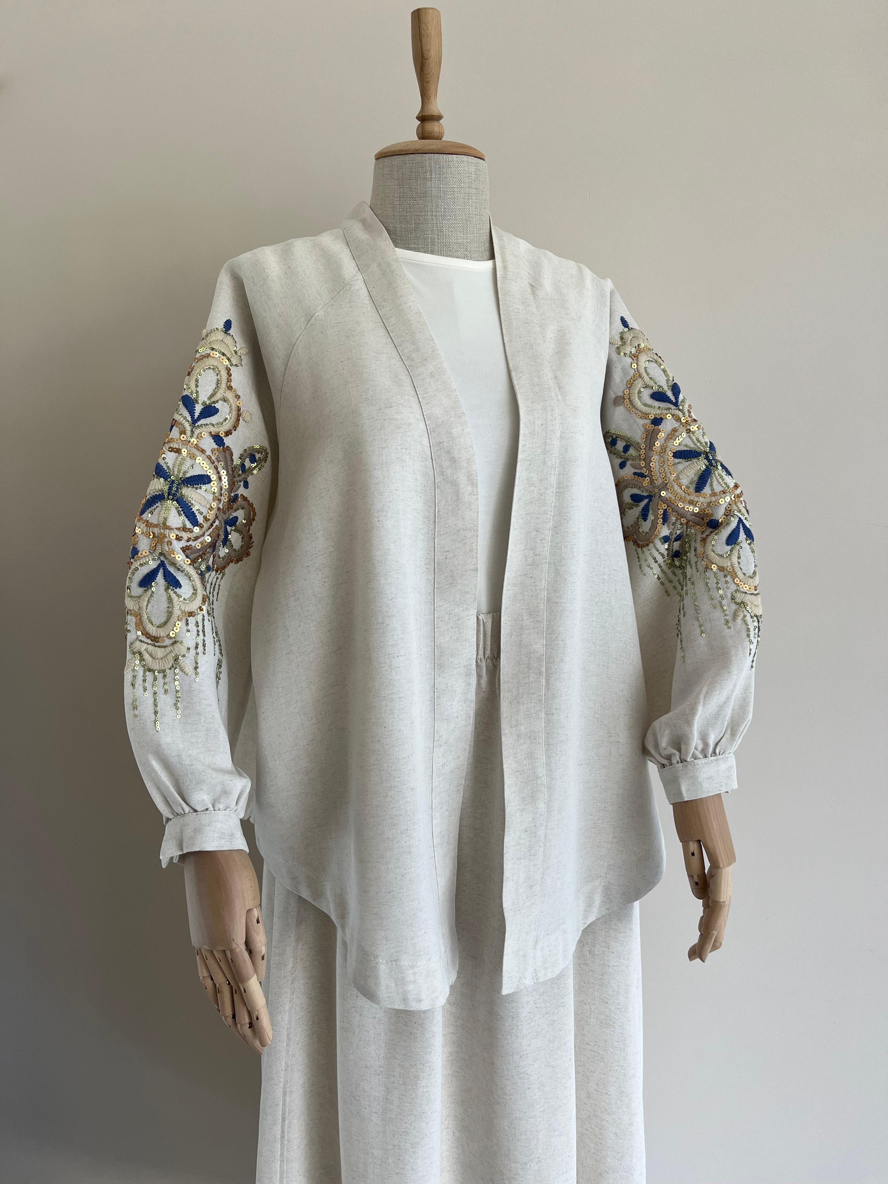 Embroidered Kimono