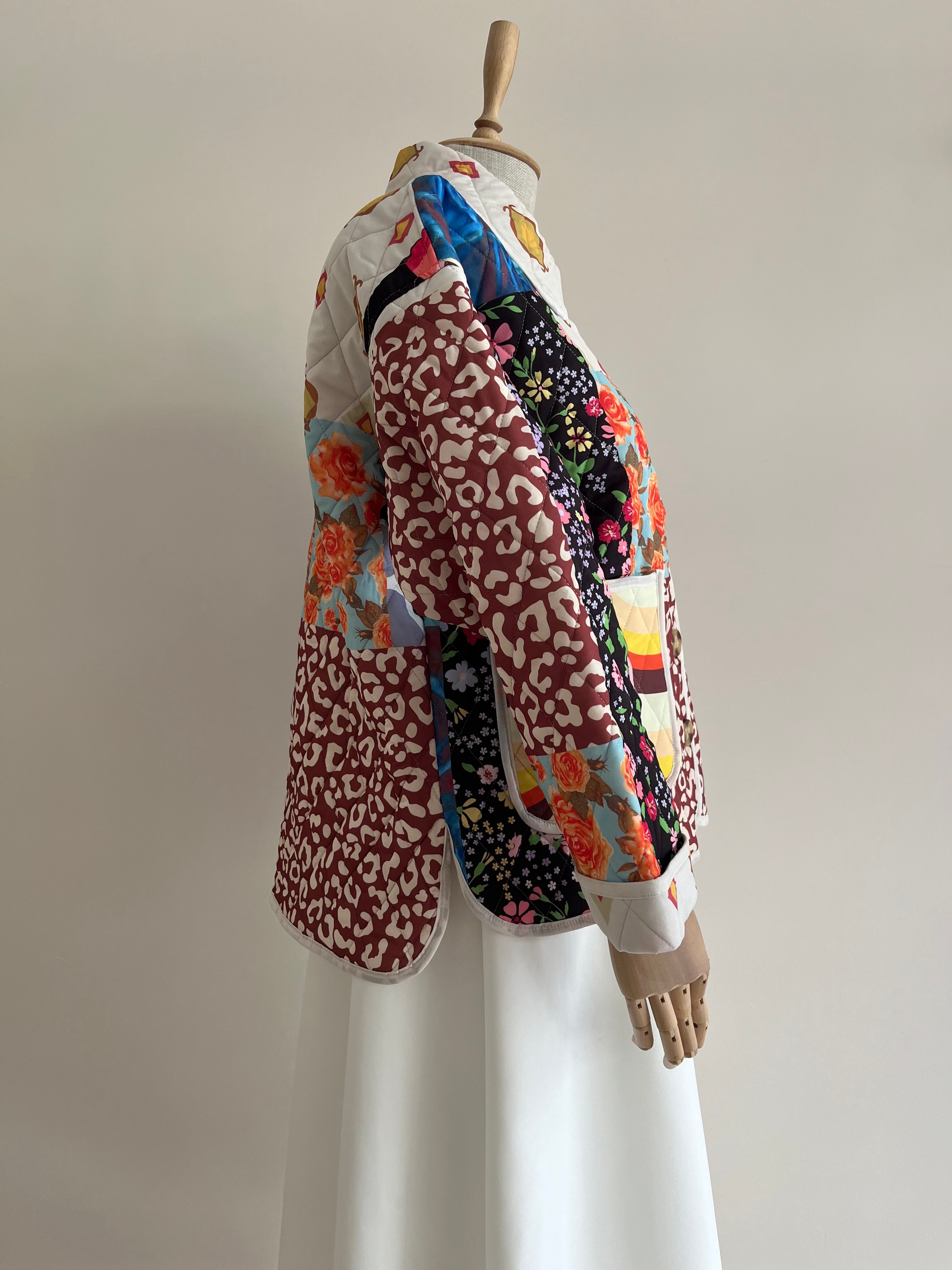Patchwork Etnik Ceket