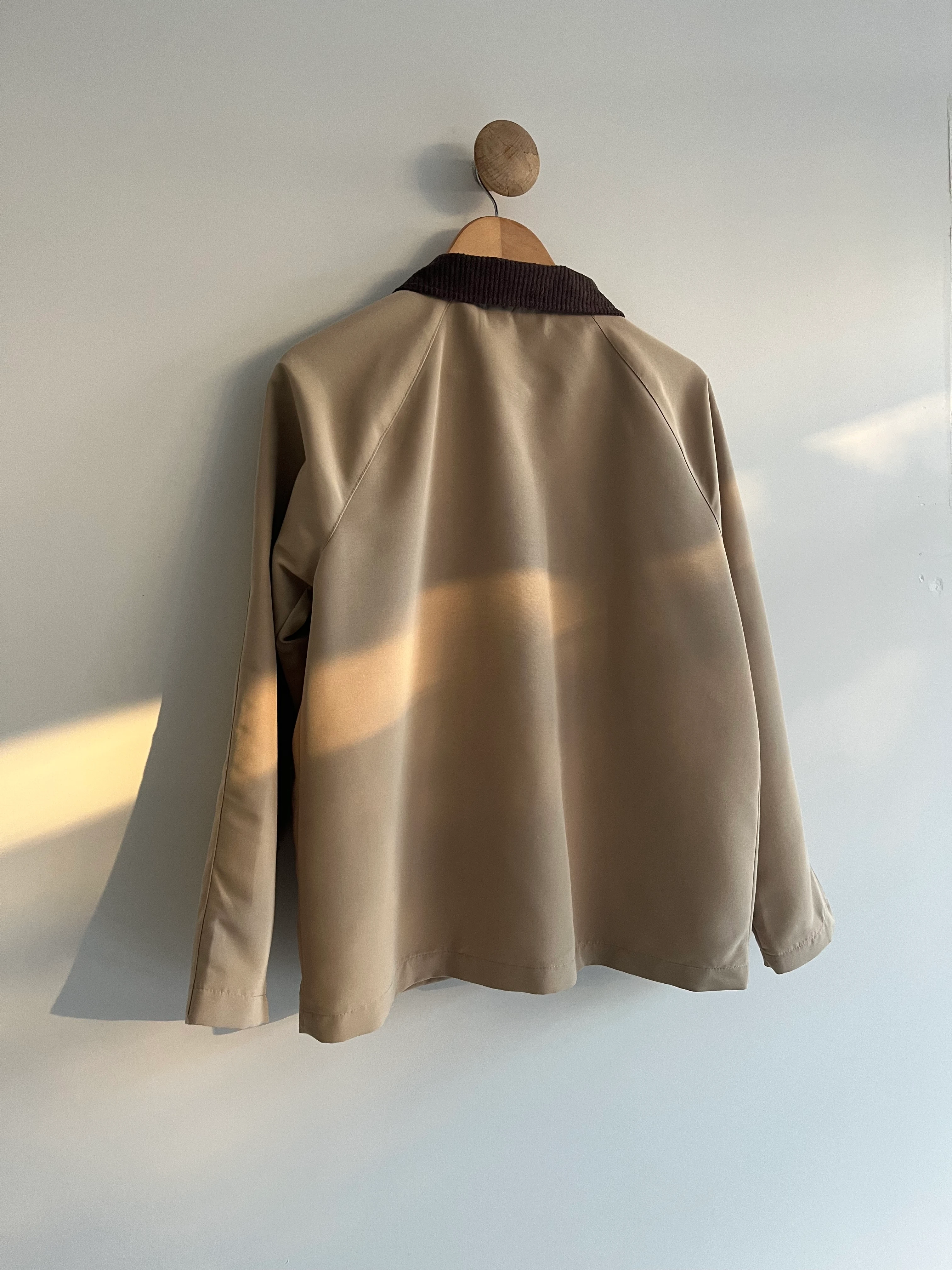 Kadife Yakalı Astarlı Ceket