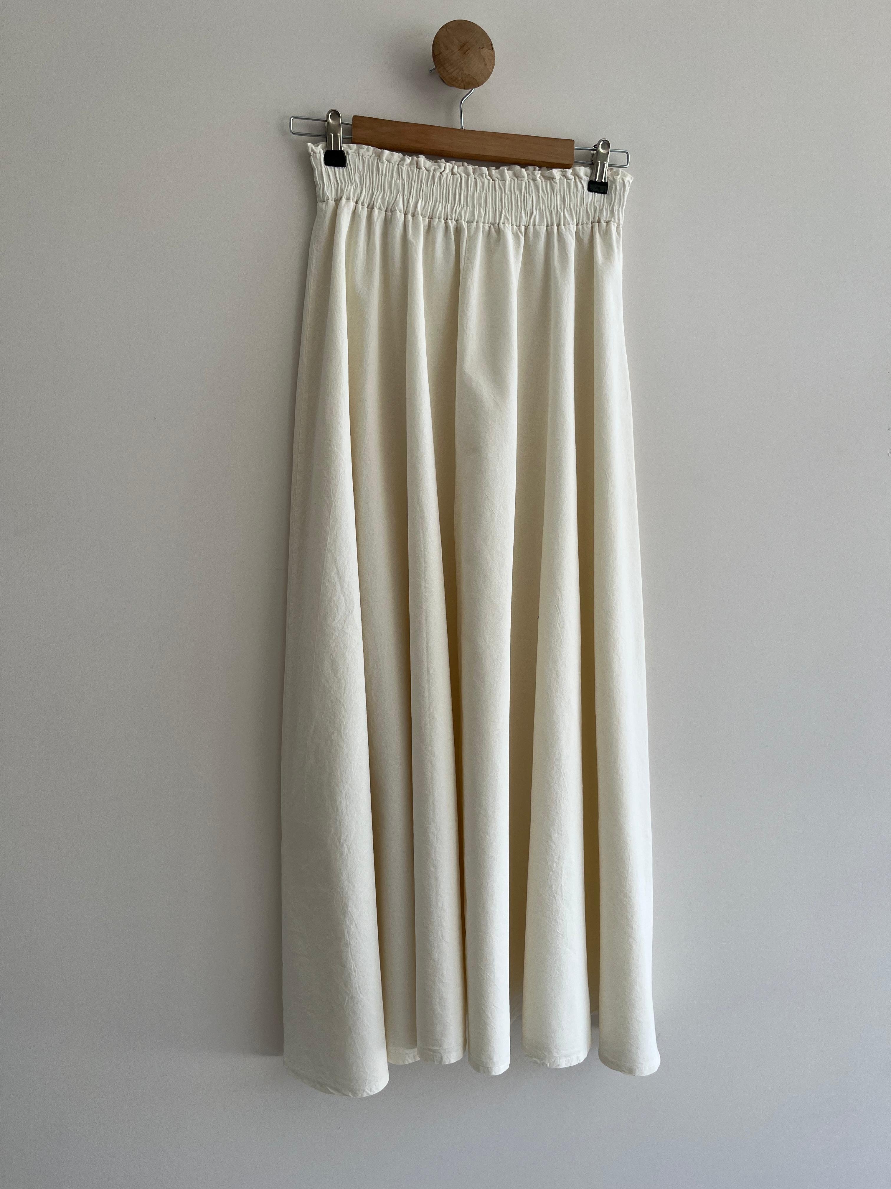 Gabardin Kloş Etek