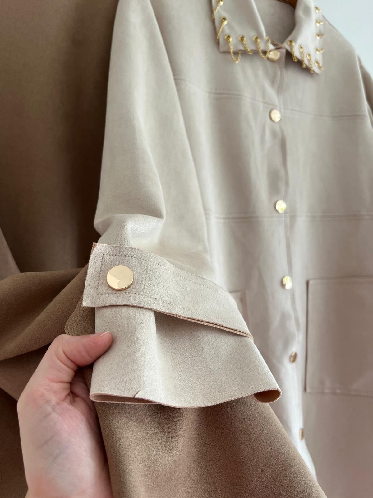 Suede Jacket Cap