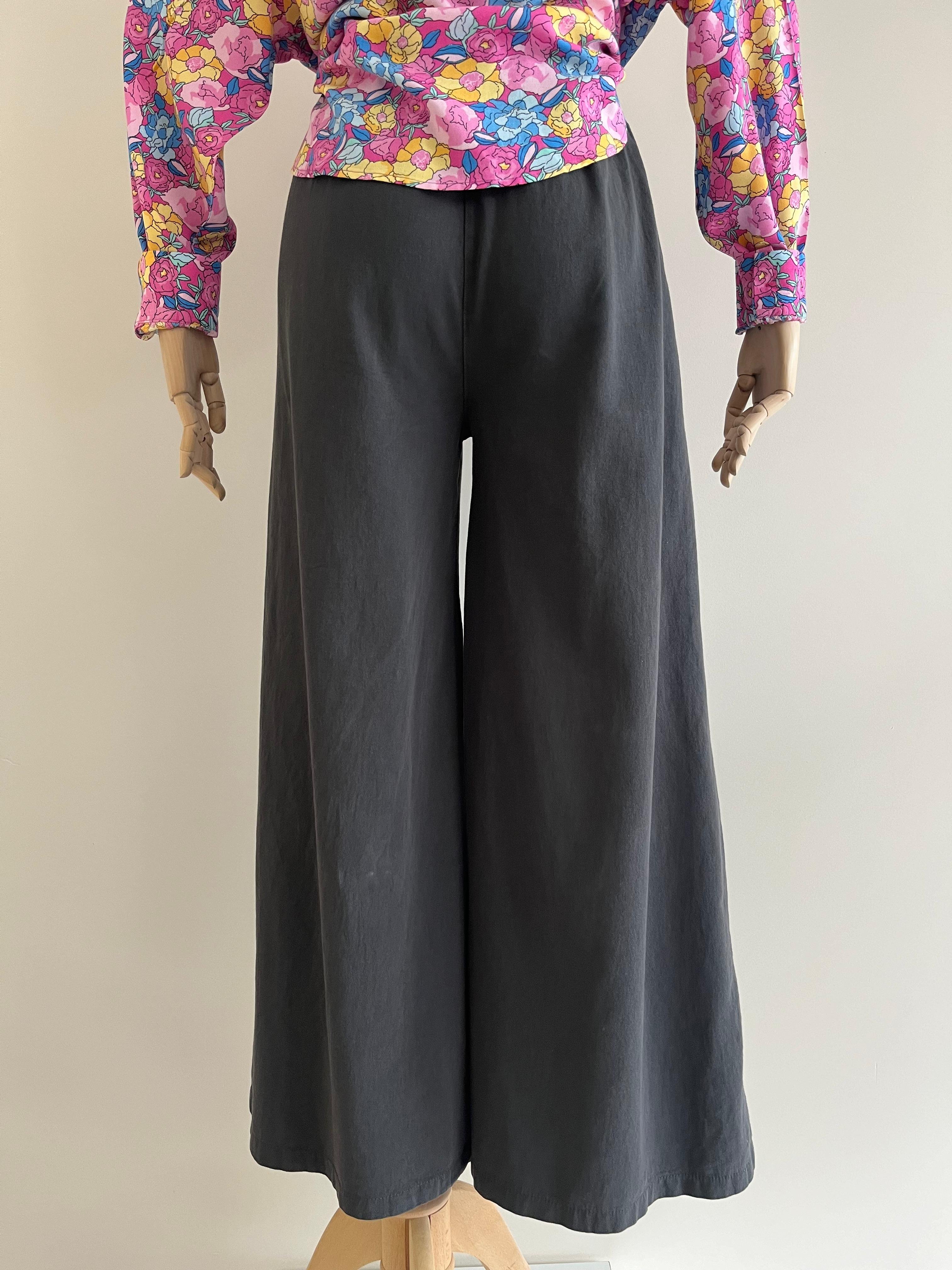 Pamuklu Gabardin İspanyol Paça Pant