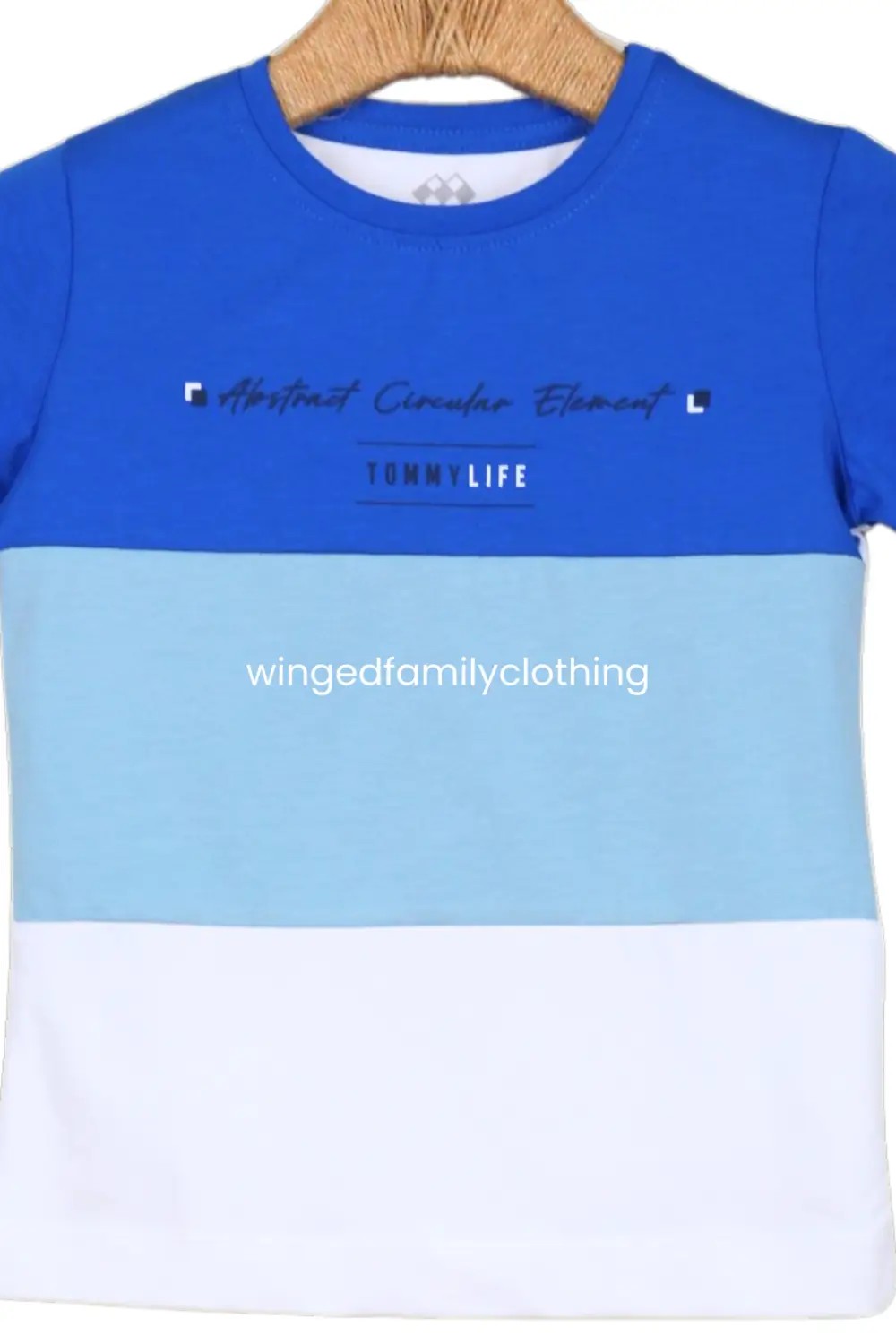 O Yaka Standart Kalıp Baskılı Erkek Çocuk T-Shirt - TYLE29