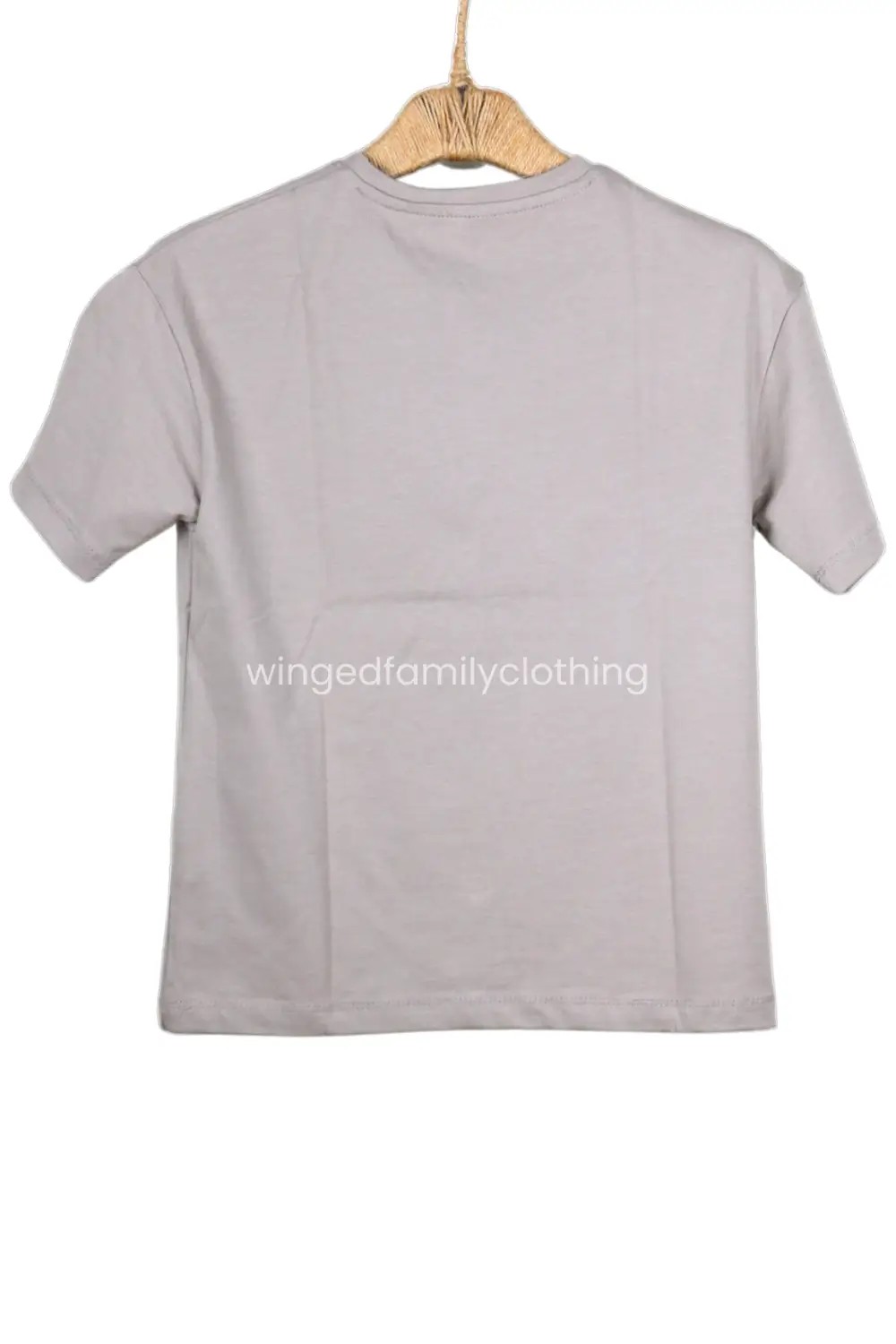 Oversize Emoji Baskılı O Yaka Düşük Omuz Kız Çocuk T-Shirt - TYLE34
