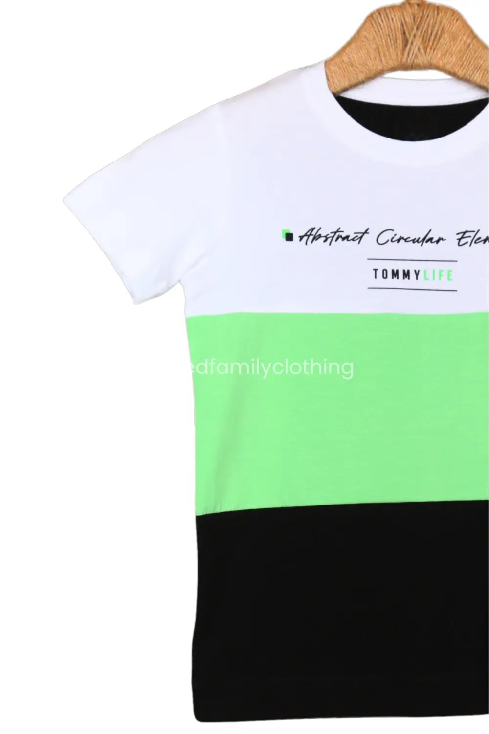 O Yaka Standart Kalıp Baskılı Erkek Çocuk T-Shirt - TYLE32