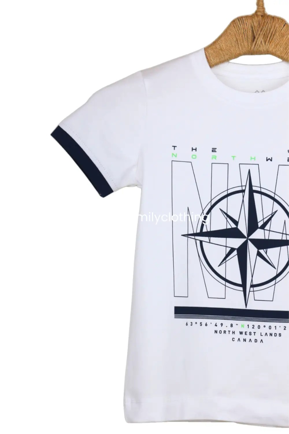 O Yaka Standart Kalıp Baskılı Erkek Çocuk T-Shirt - TYLE28