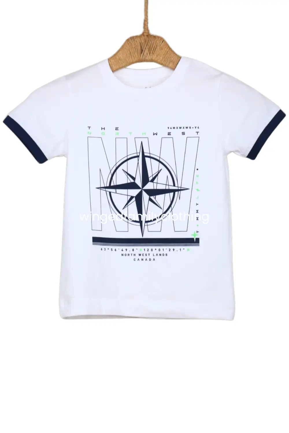 O Yaka Standart Kalıp Baskılı Erkek Çocuk T-Shirt - TYLE28