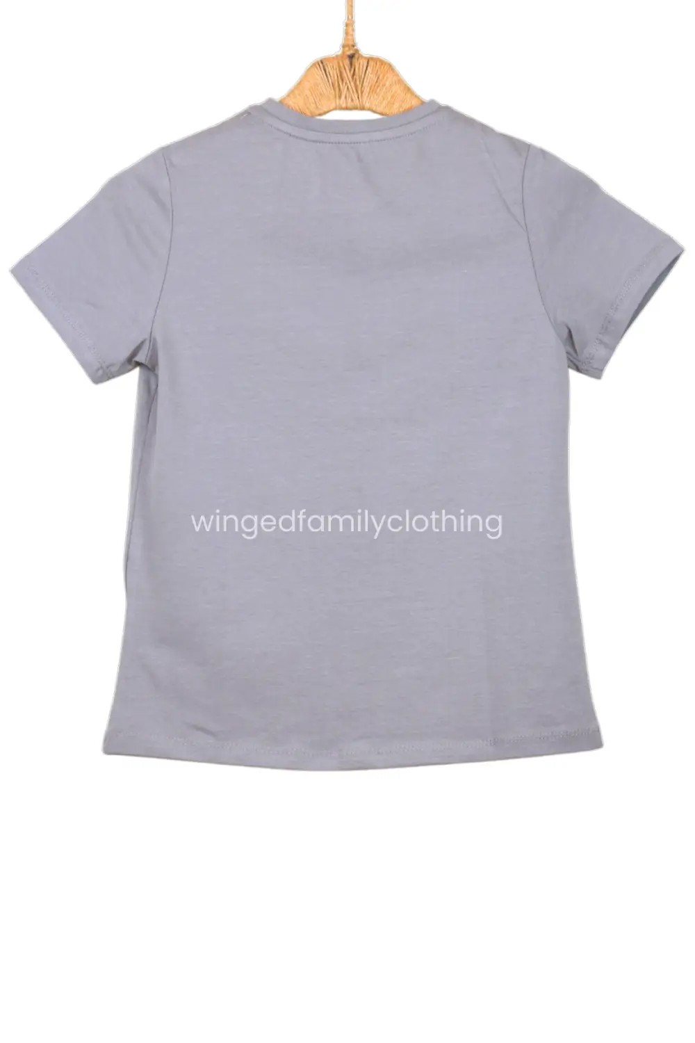Yazı Baskılı O Yaka Rahat Form Kız Çocuk T-Shirt - TYLE35