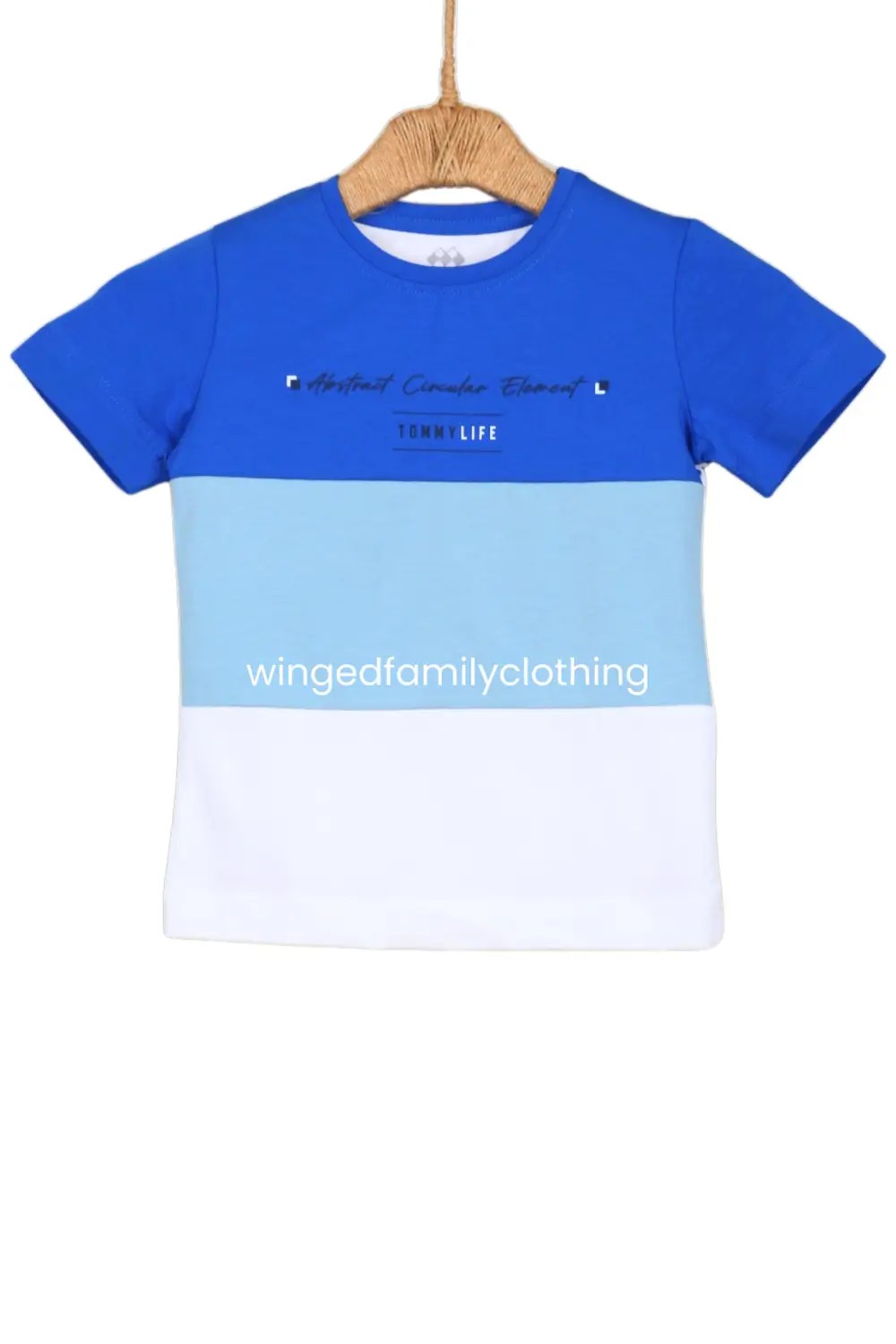 O Yaka Standart Kalıp Baskılı Erkek Çocuk T-Shirt - TYLE29