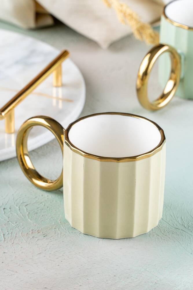Rosemary Mug Kupa Bardak - Sarı