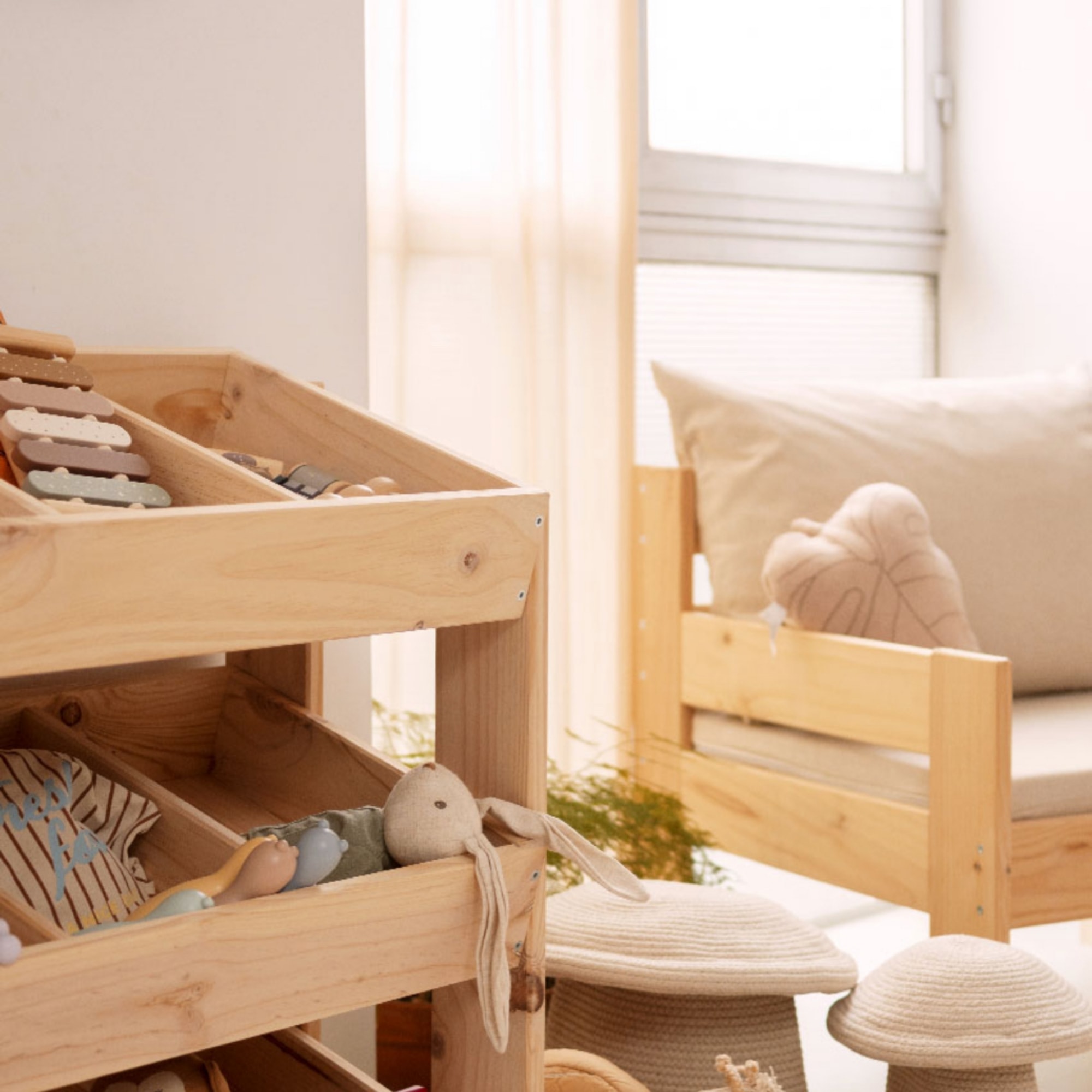 Ellie Ahşap Oyuncak Düzenleyici