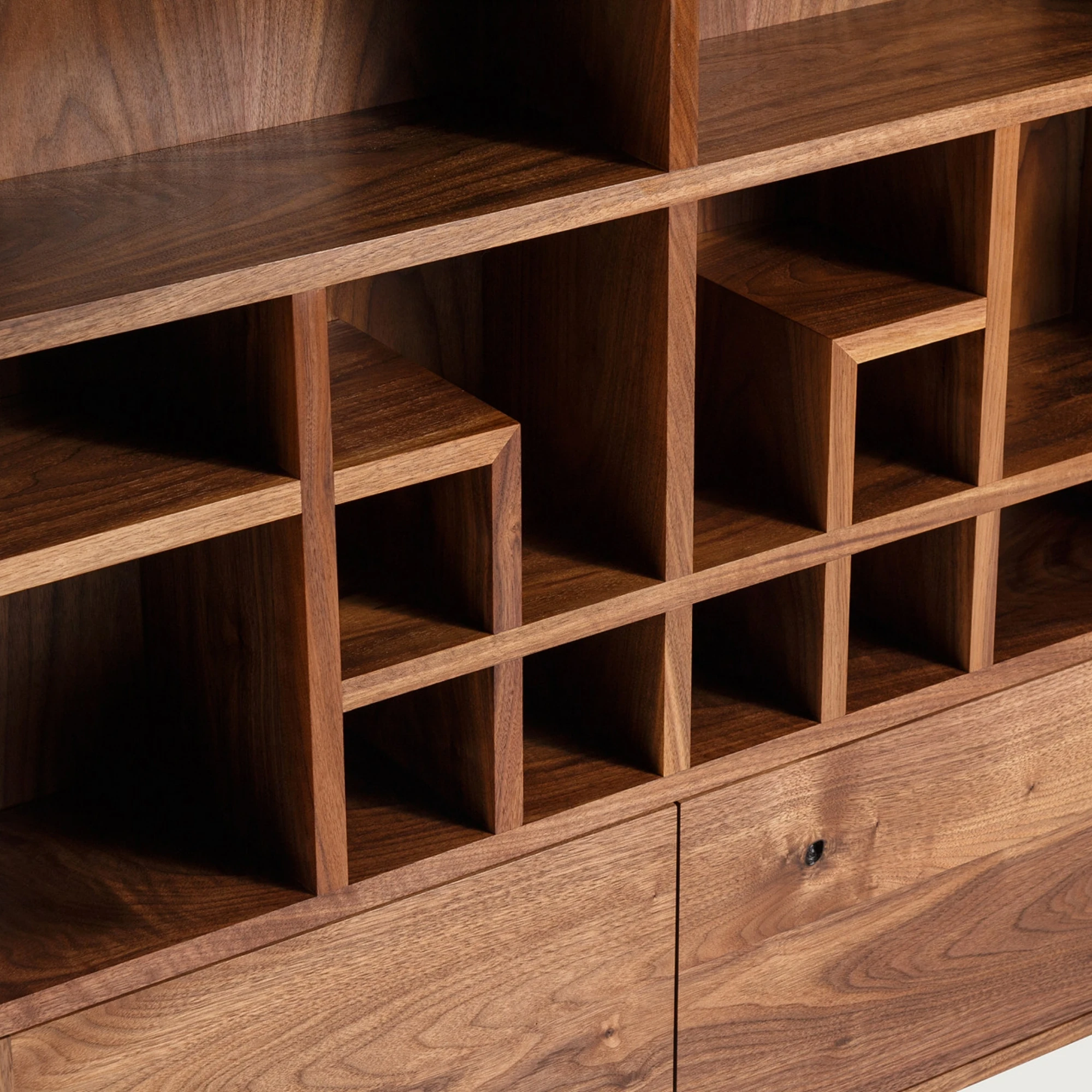 Herling Ahşap Kitaplık