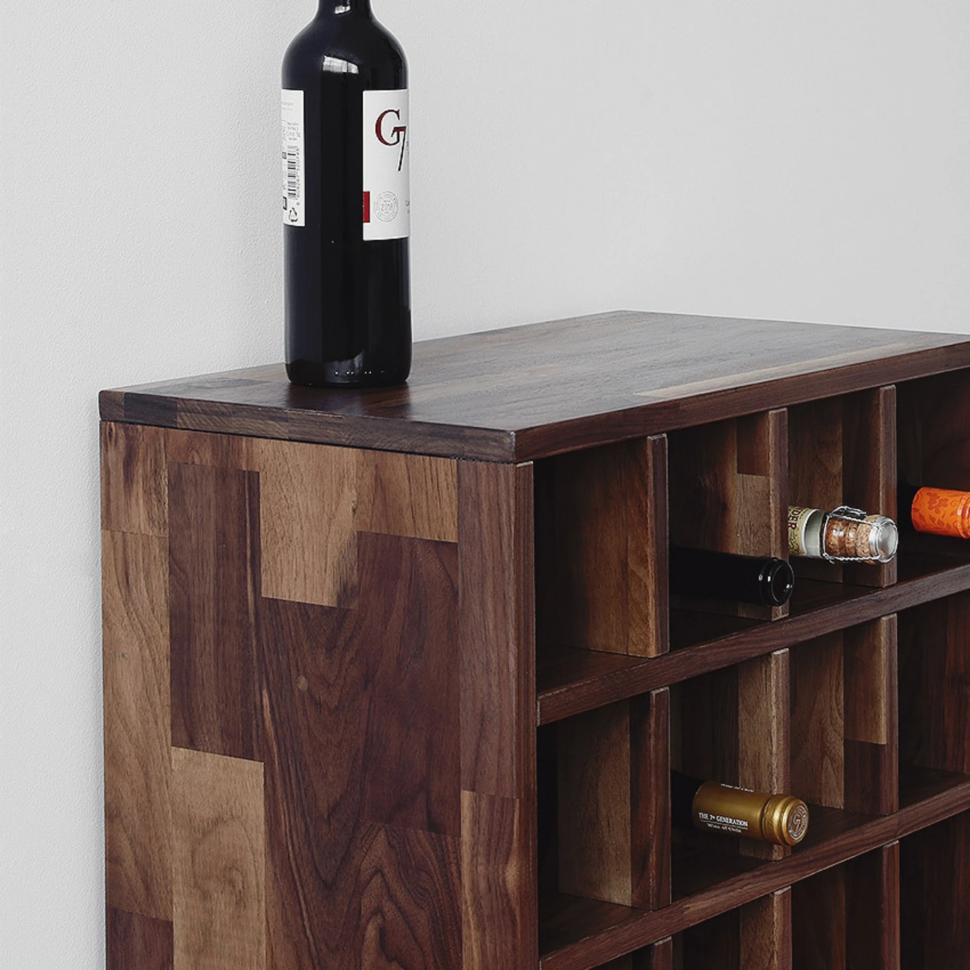 Bela Dekoratif Ahşap Şaraplık