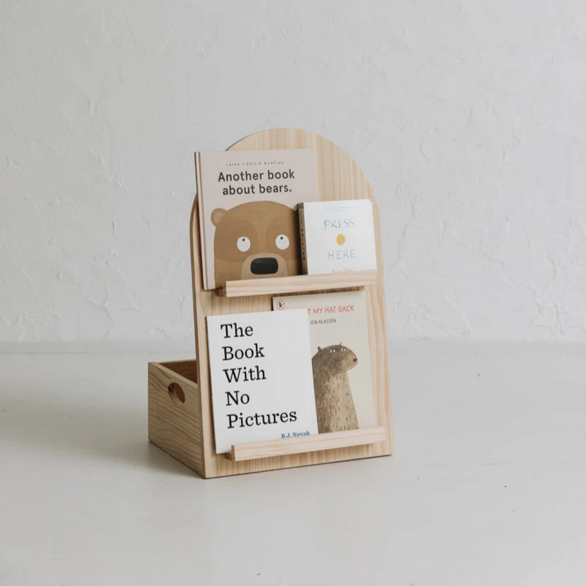 Sliema Ahşap Çocuk Odası Mini Kitaplık