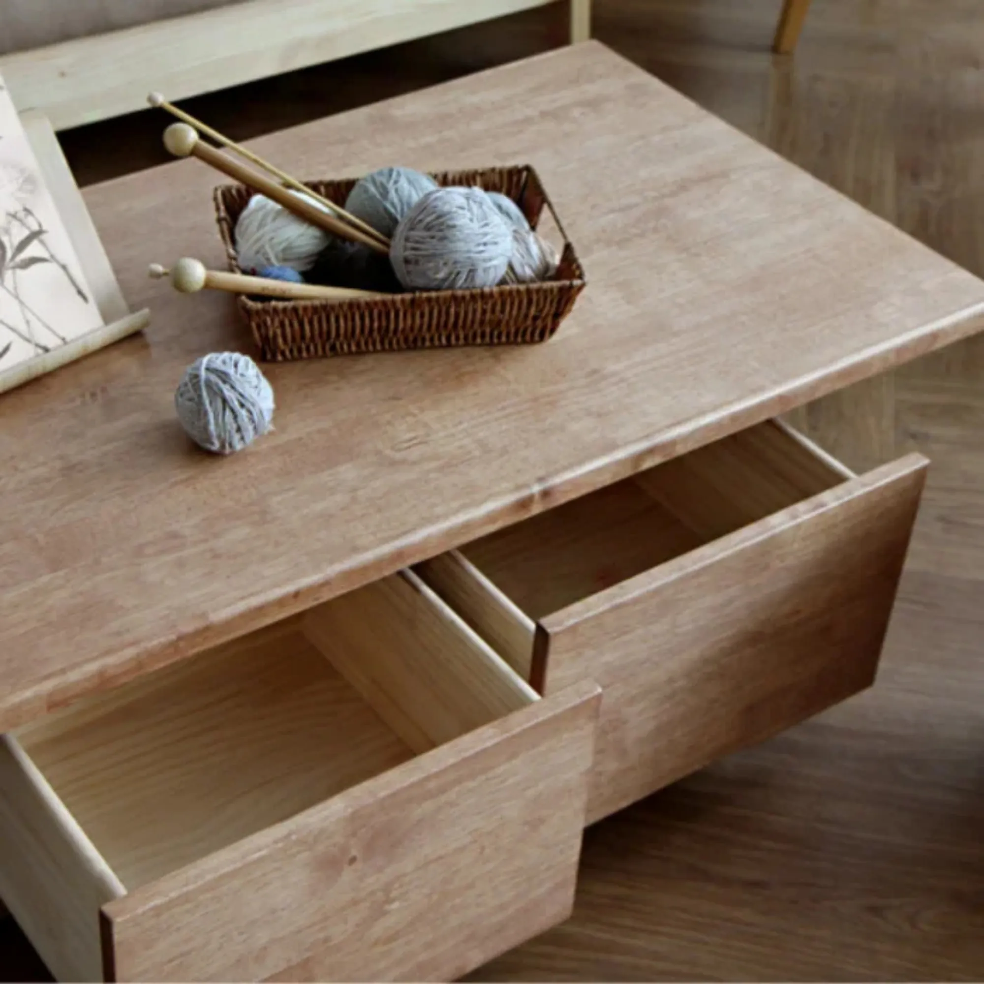 Maitri Ahşap Orta Sehpa