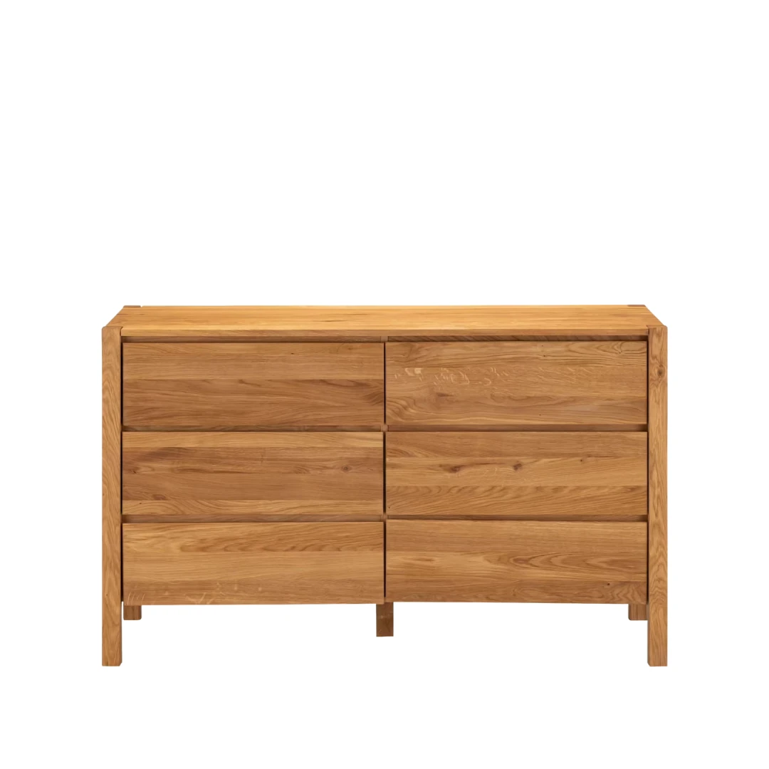 Lola 6 Çekmeceli Ahşap Şifonyer