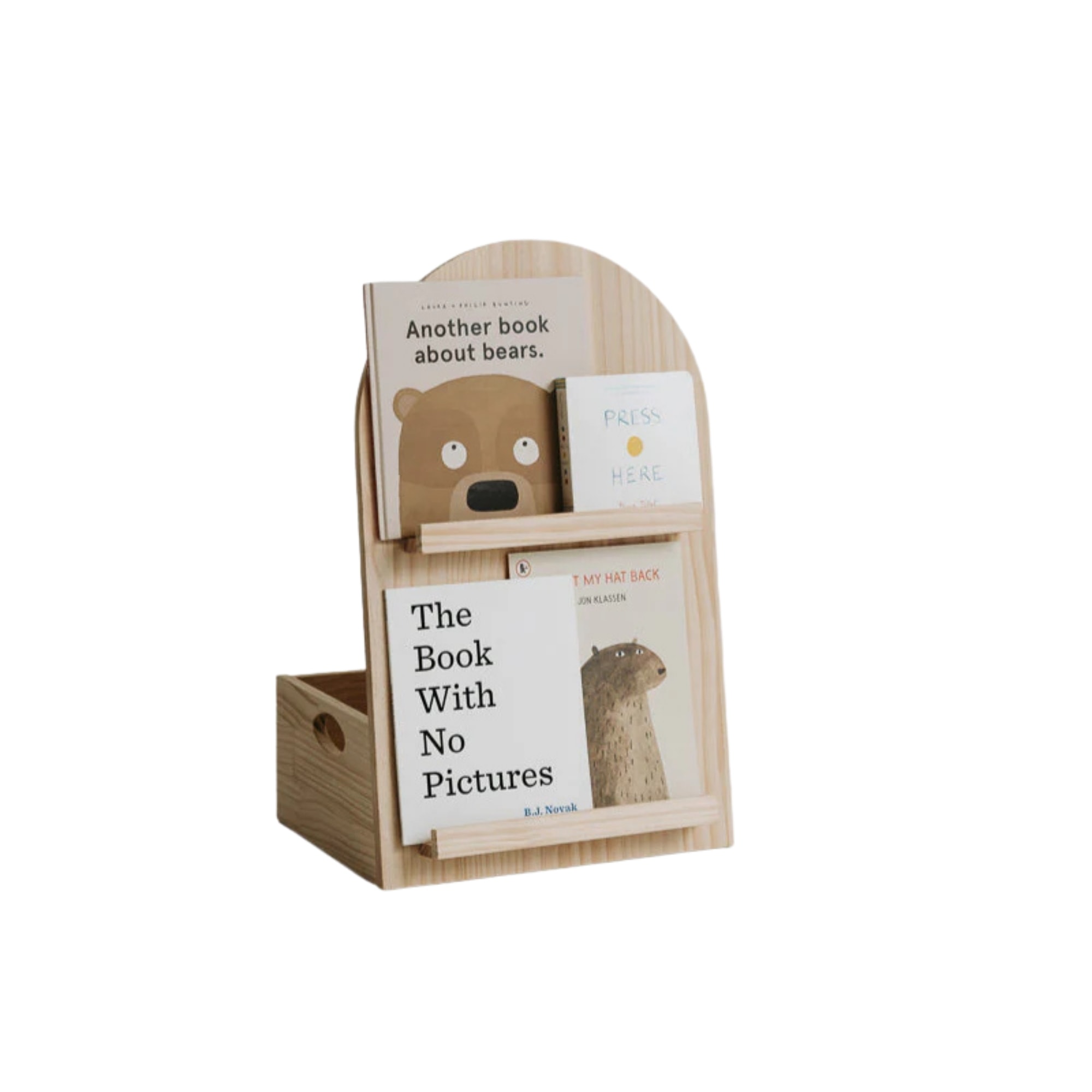 Sliema Ahşap Çocuk Odası Mini Kitaplık