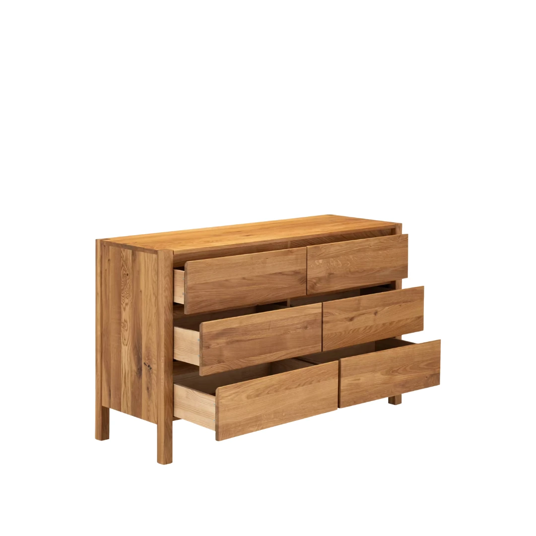 Lola 6 Çekmeceli Ahşap Şifonyer