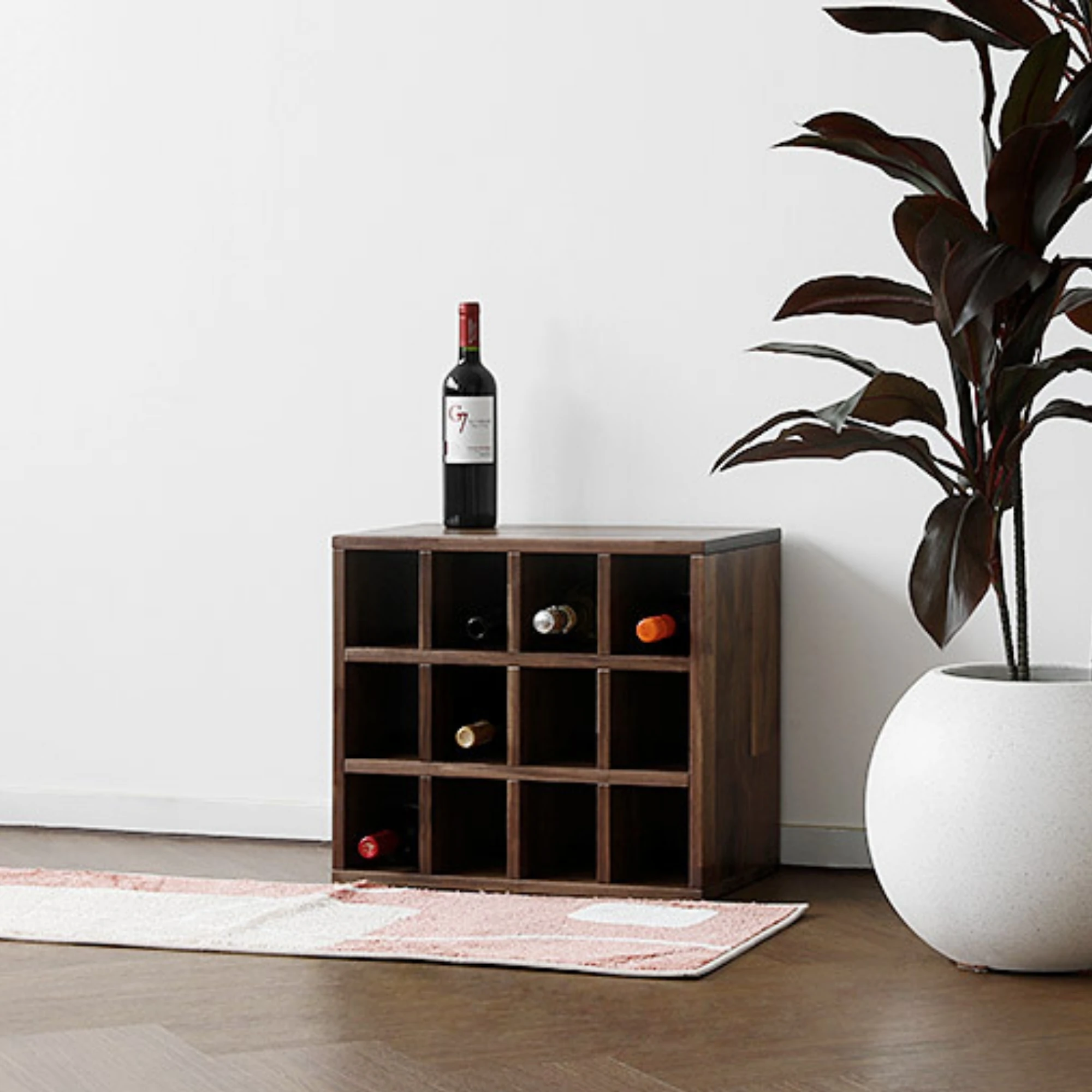 Bela Dekoratif Ahşap Şaraplık