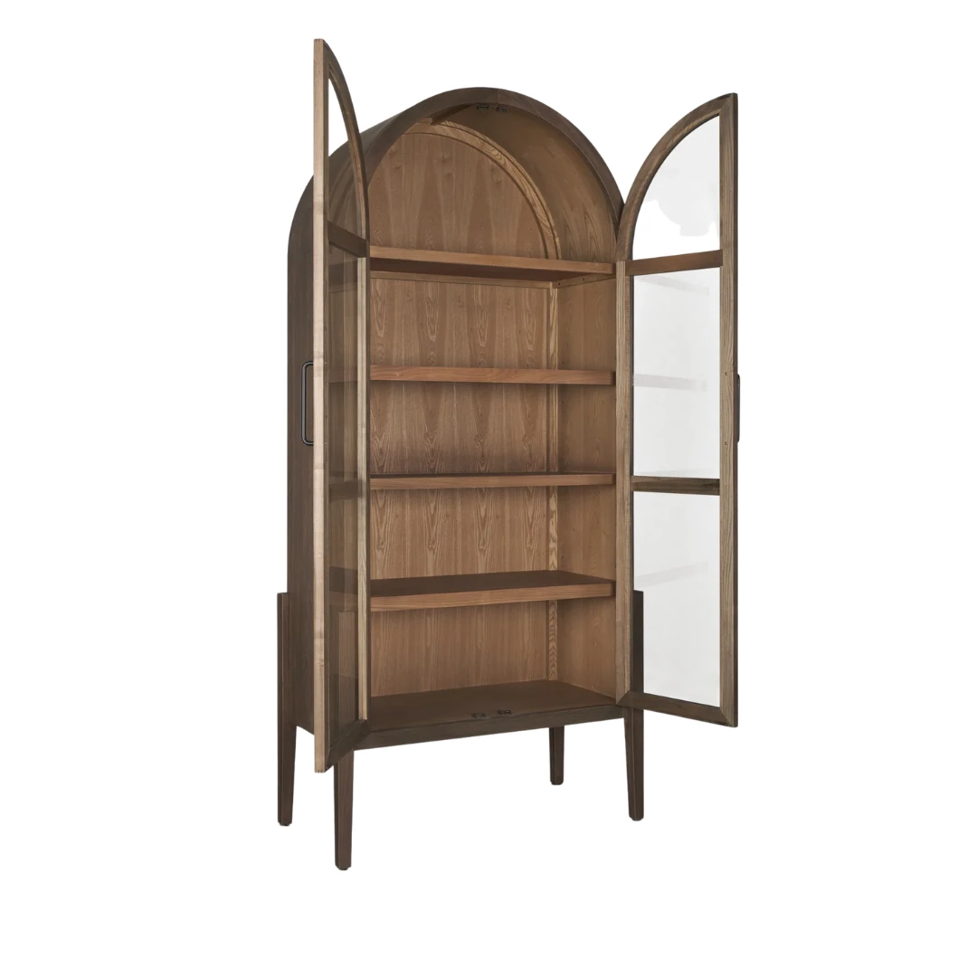 Labe Cam Kapaklı Ahşap Büfe