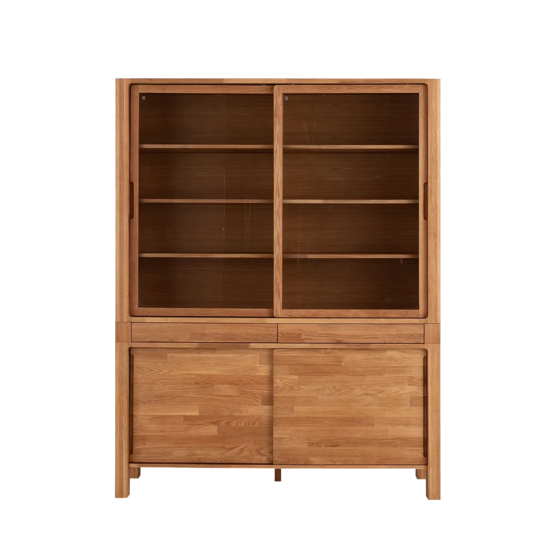 Tanda Cam Kapaklı Ahşap Büfe