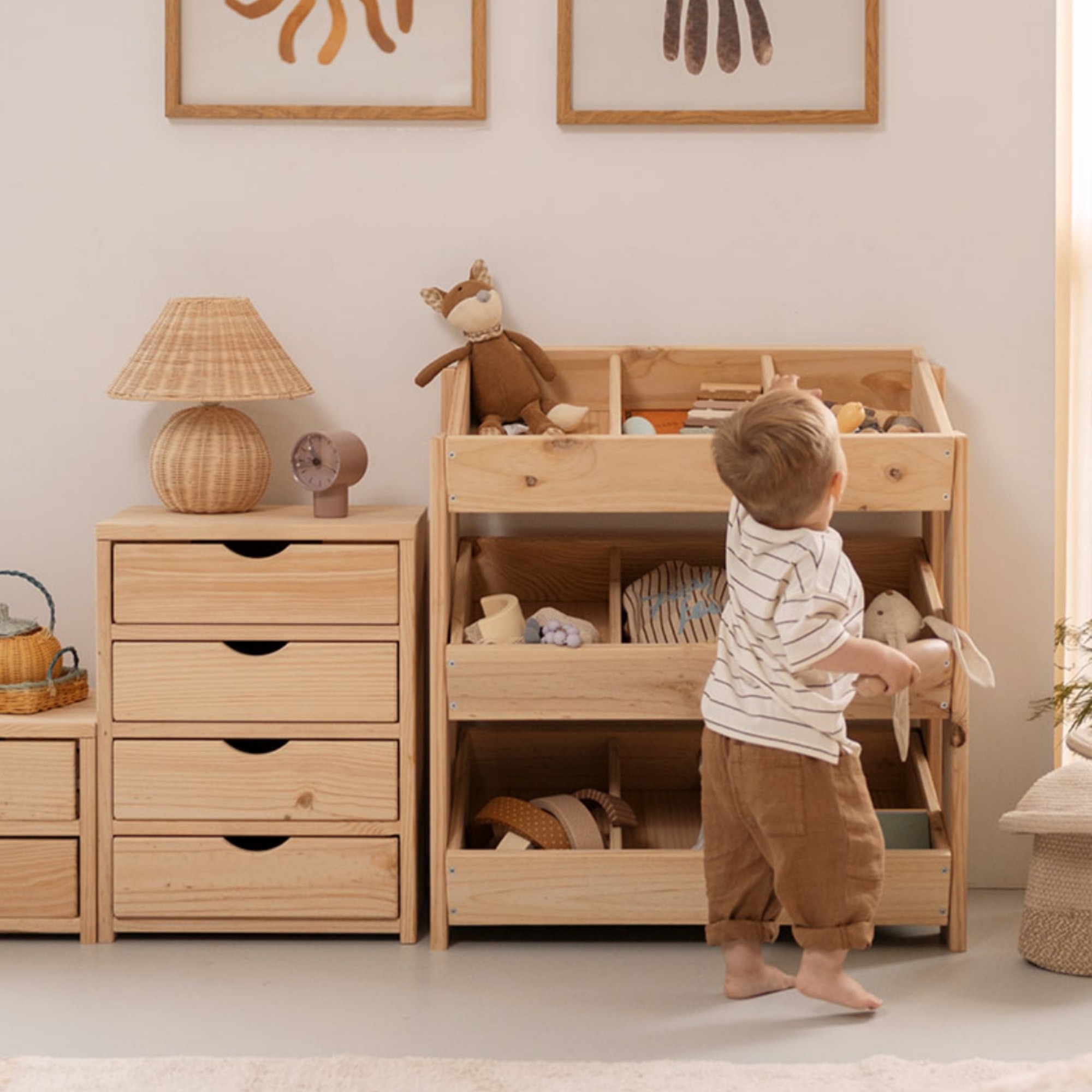 Ellie Ahşap Oyuncak Düzenleyici