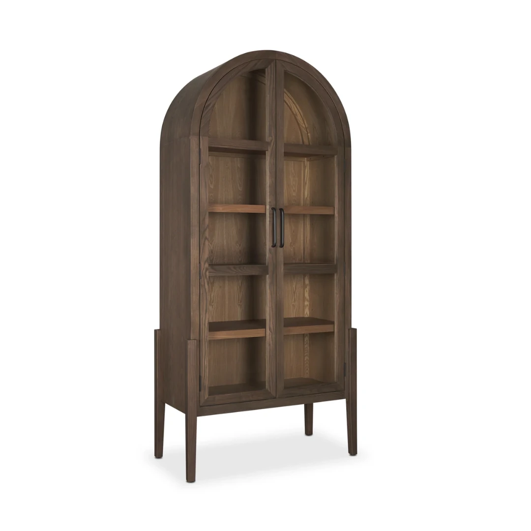 Labe Cam Kapaklı Ahşap Büfe