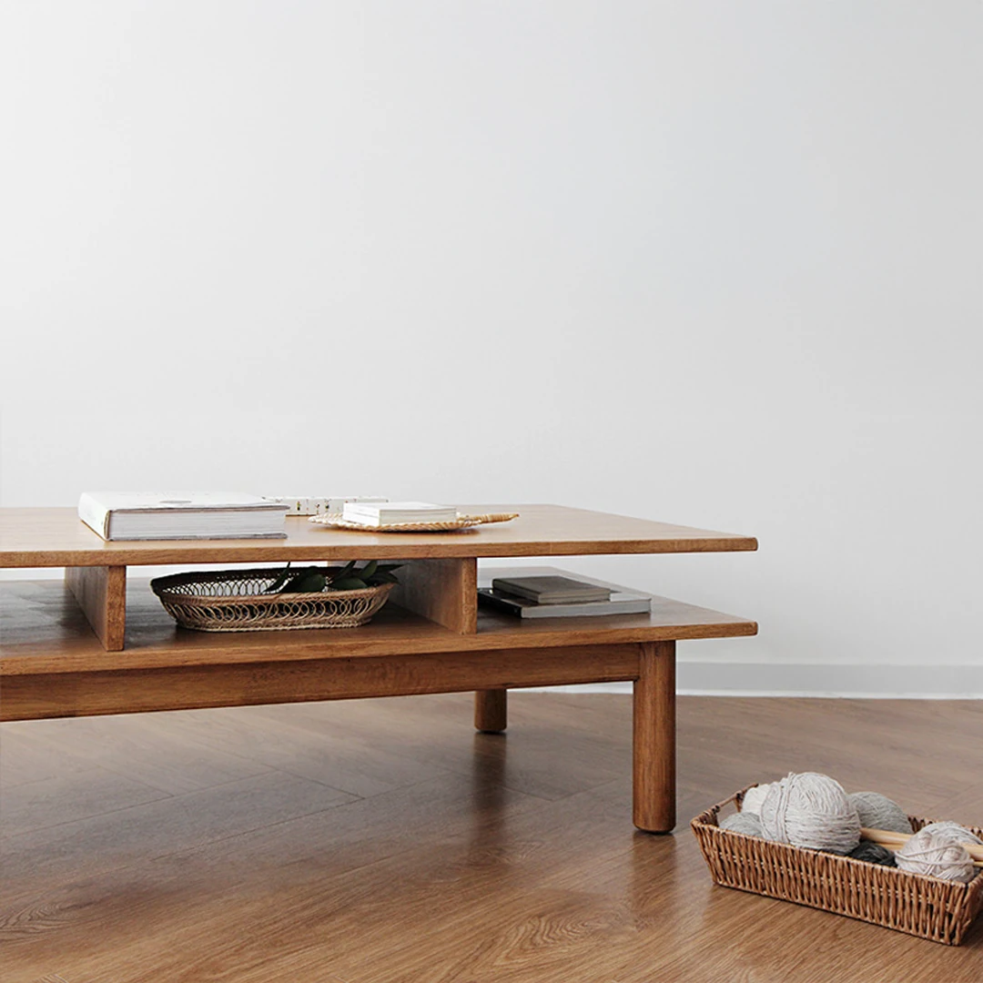 Adare Modern Ahşap Orta Sehpa