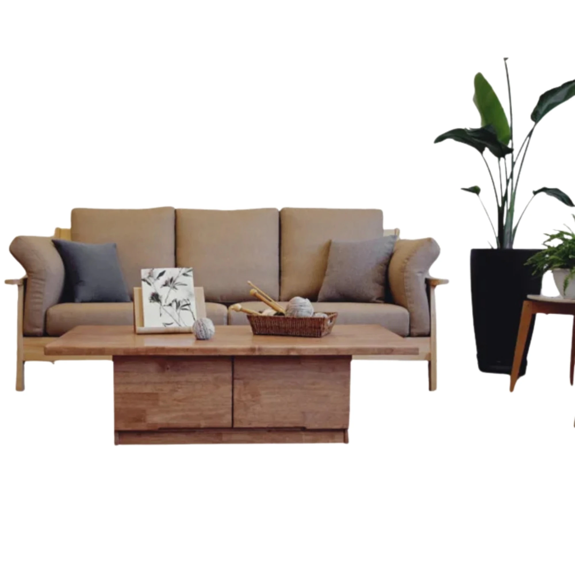 Maitri Ahşap Orta Sehpa