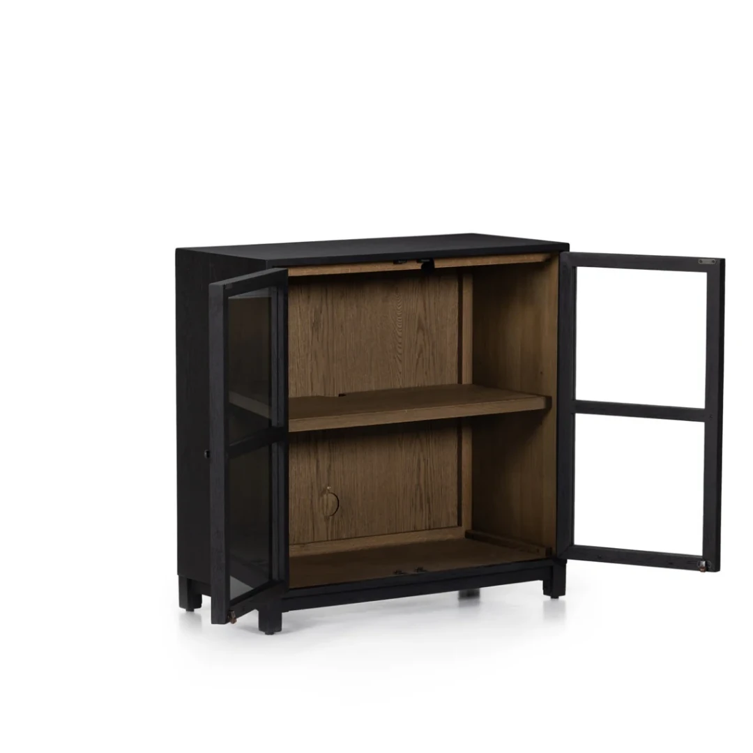 Sumbe Cam Kapaklı Ahşap Konsol