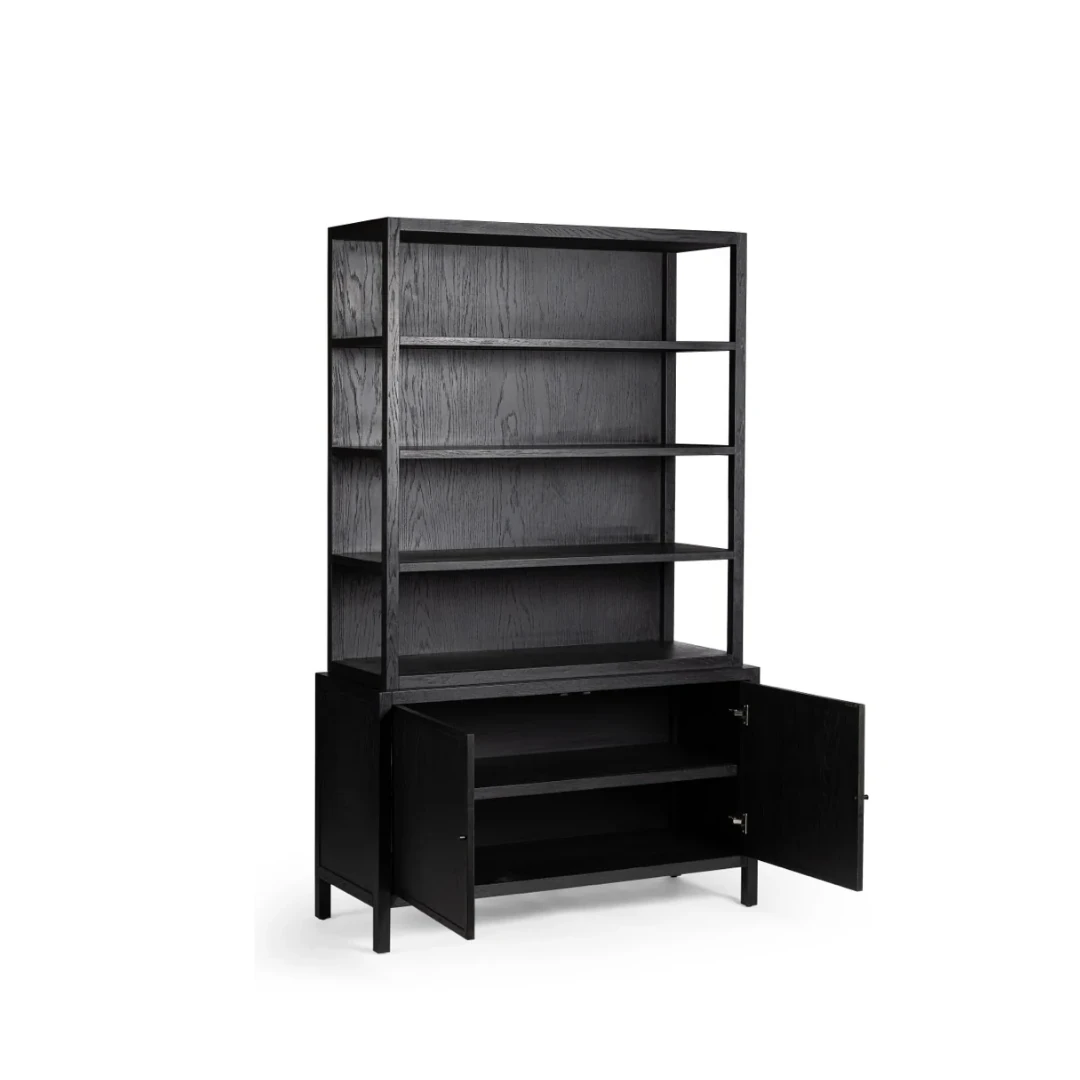 Garies Kapaklı Ahşap Kitaplık