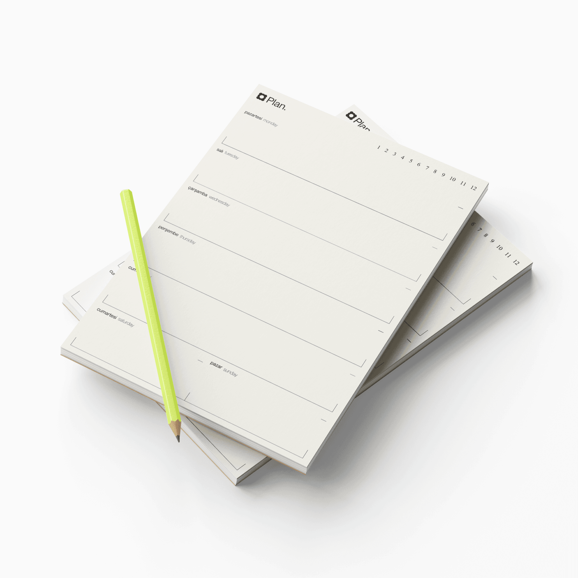 Sora Haftalık Notepad