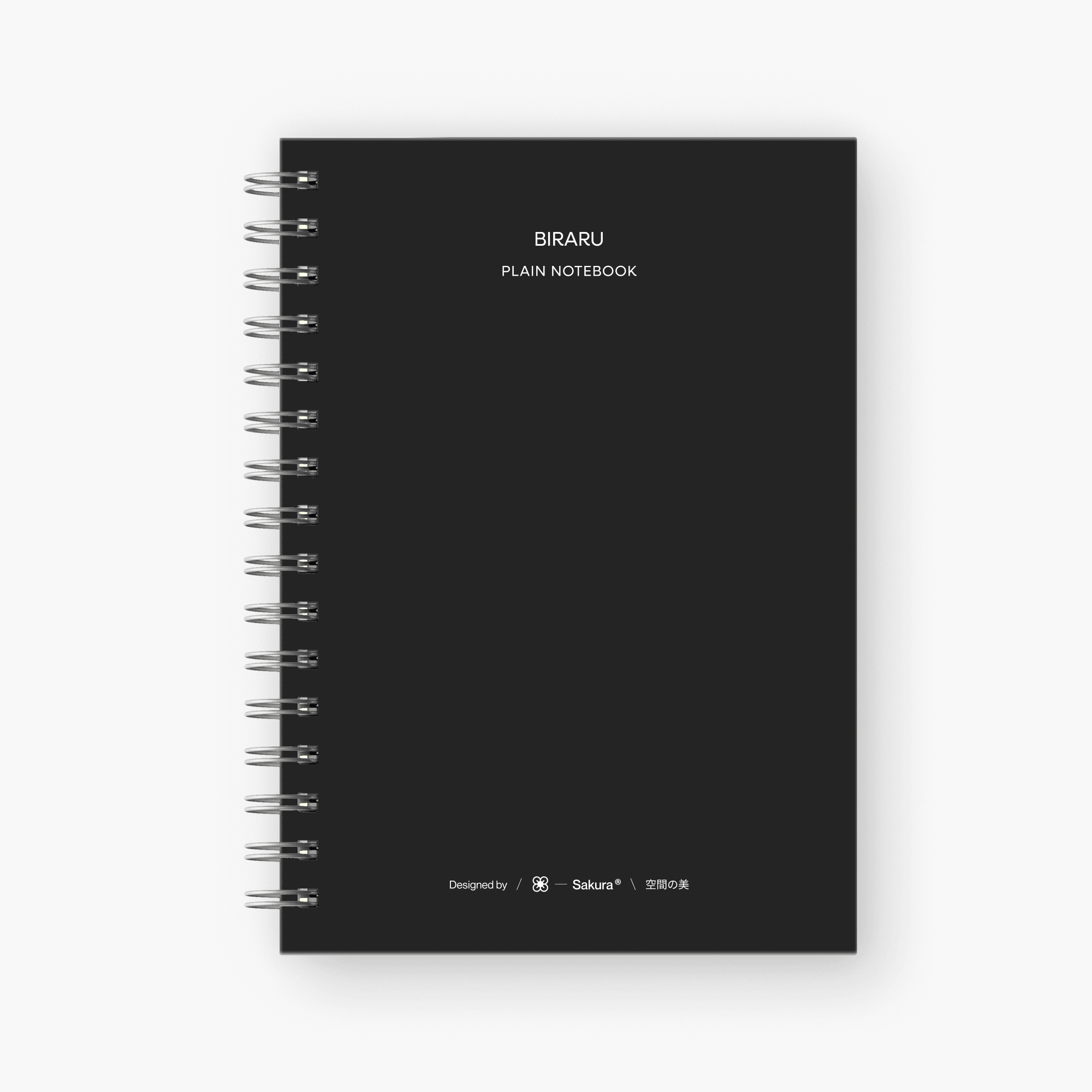 Plain (Düz) Defter Siyah