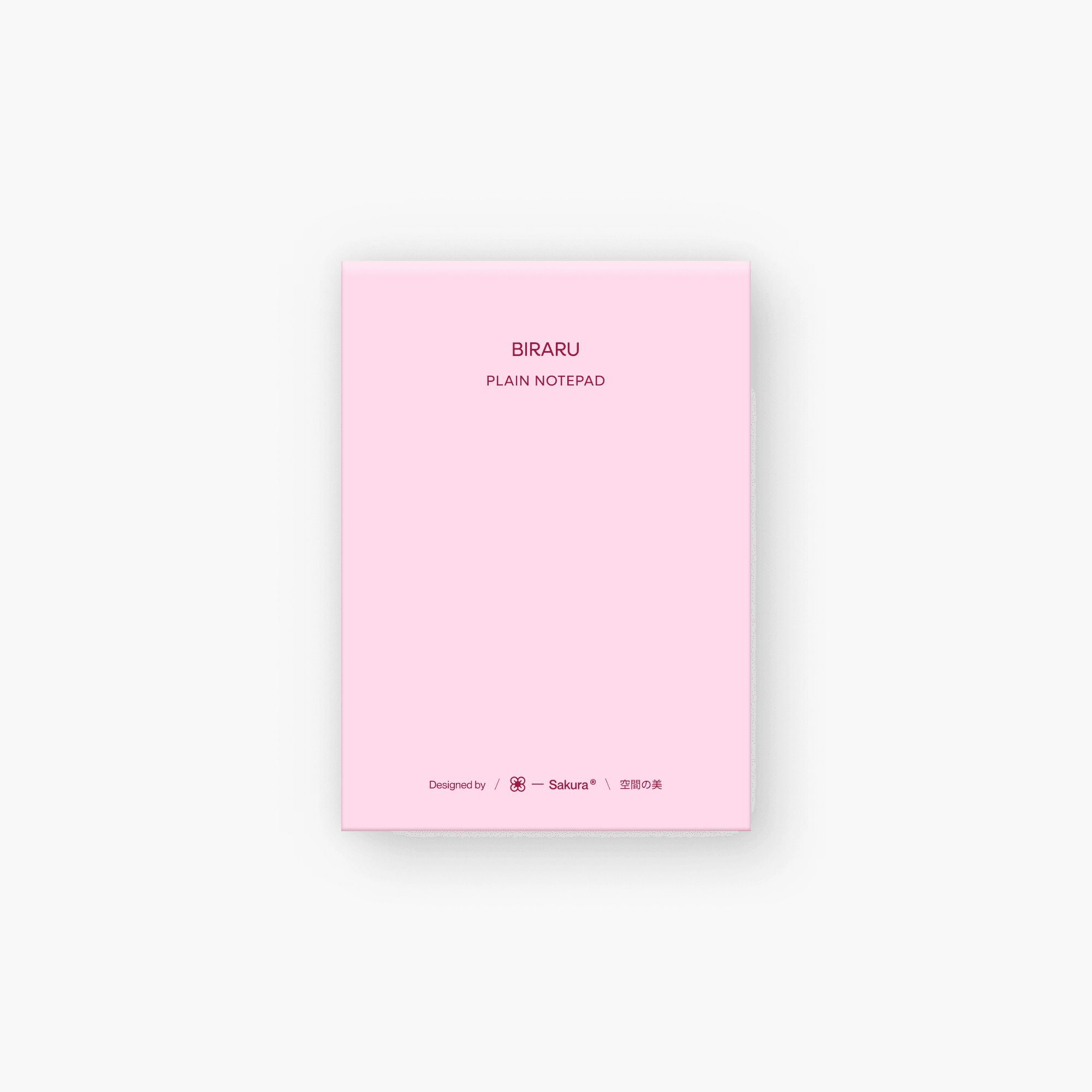 Notepad Çizgili Açık Pembe