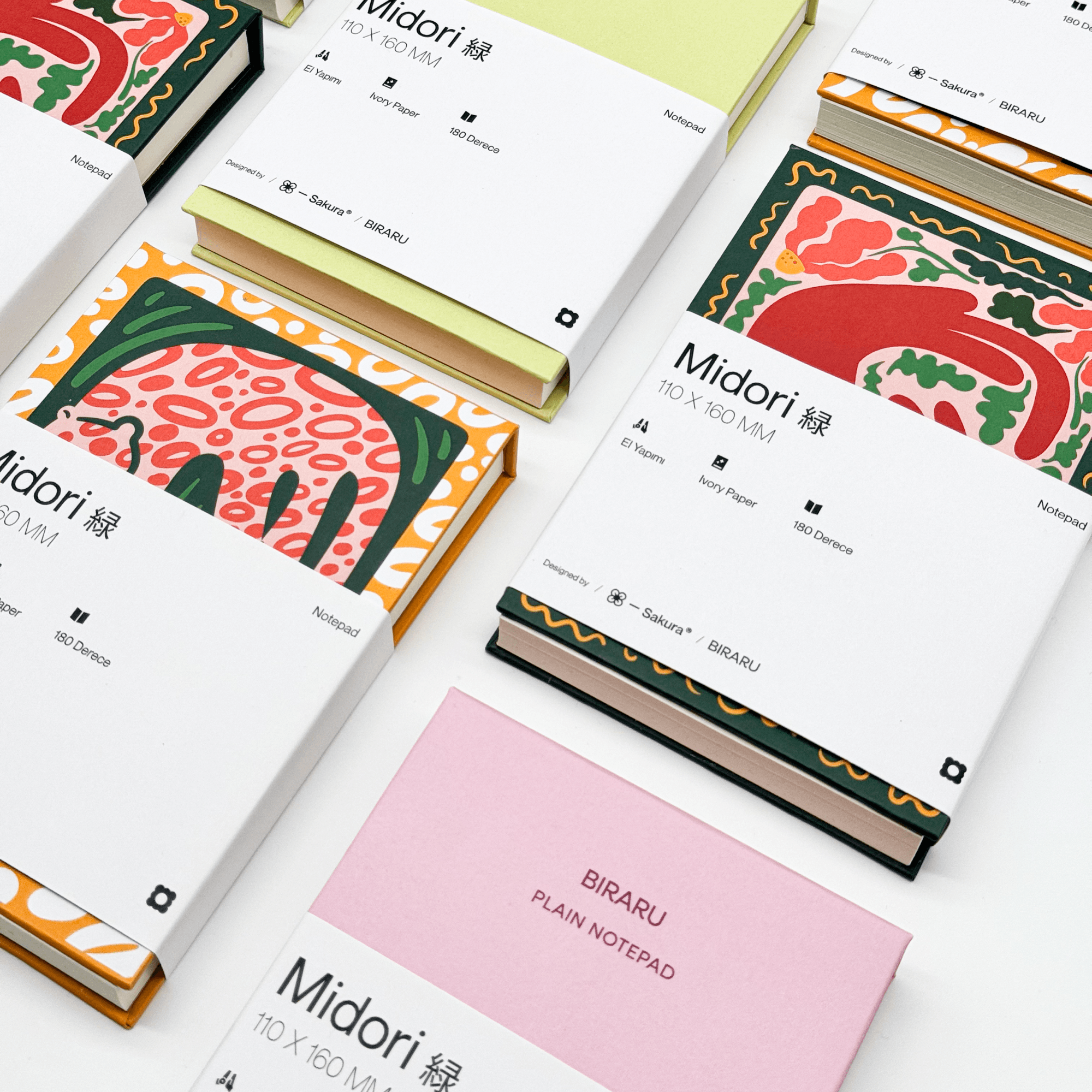 Notepad Çizgili Açık Pembe