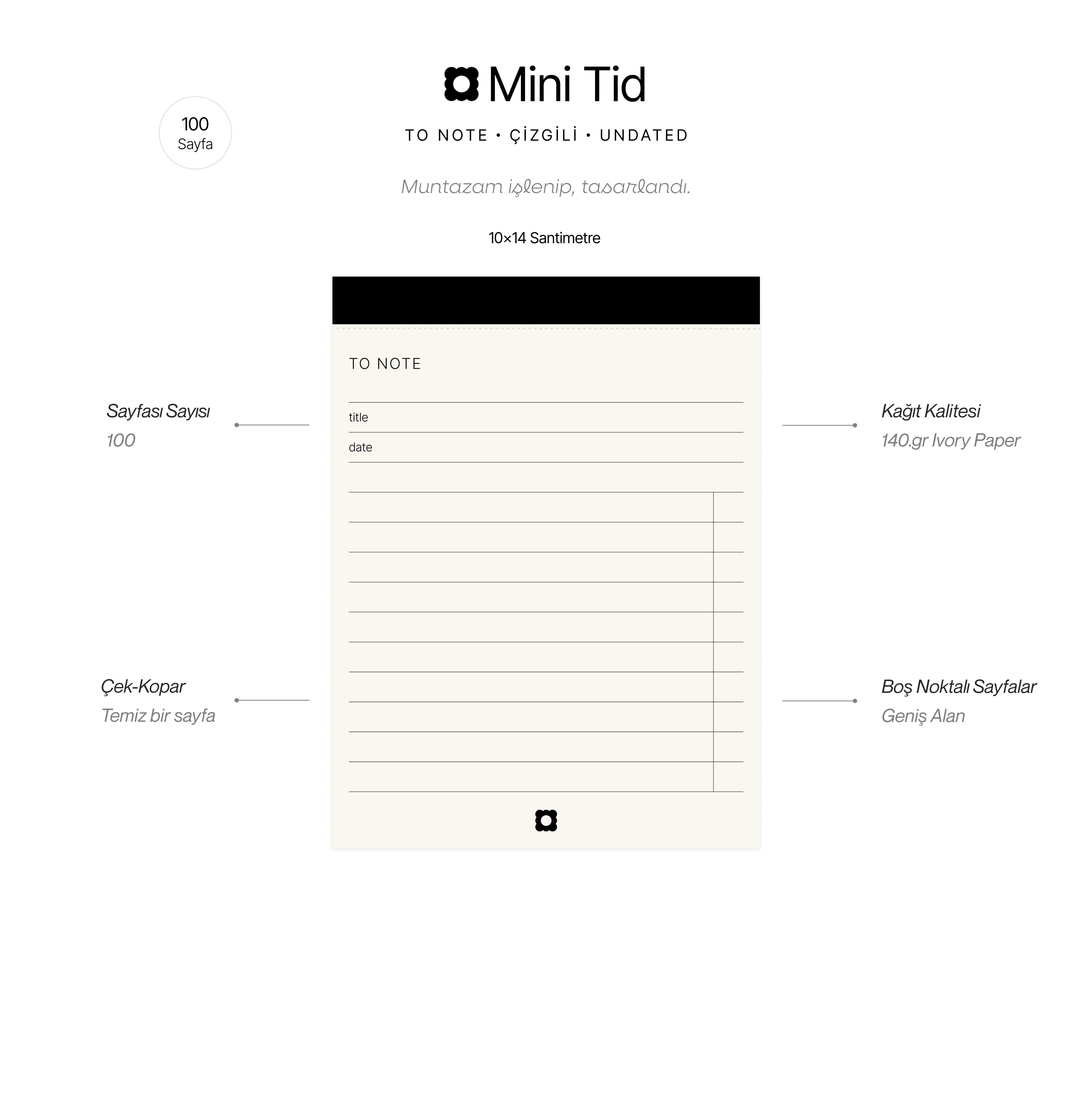 Mini Tid l Notepad