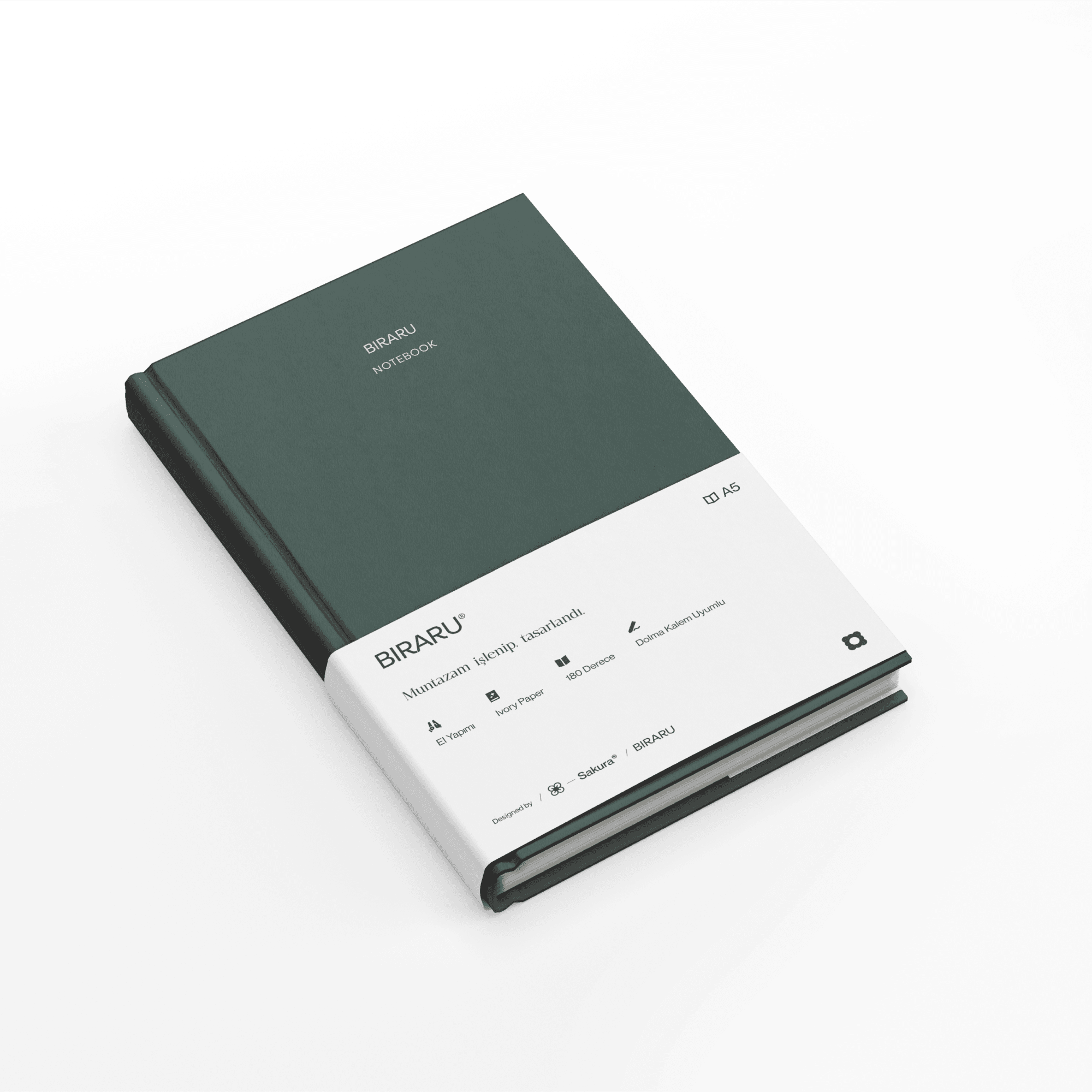 Noktalı Defter - Koyu Yeşil